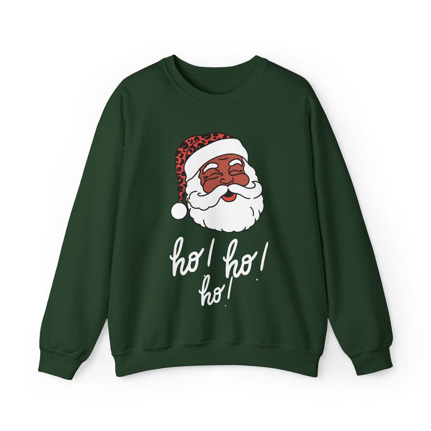 "Smiling Santa, Ho Ho Ho" Unisex, Heavy blend, Sweatshirt