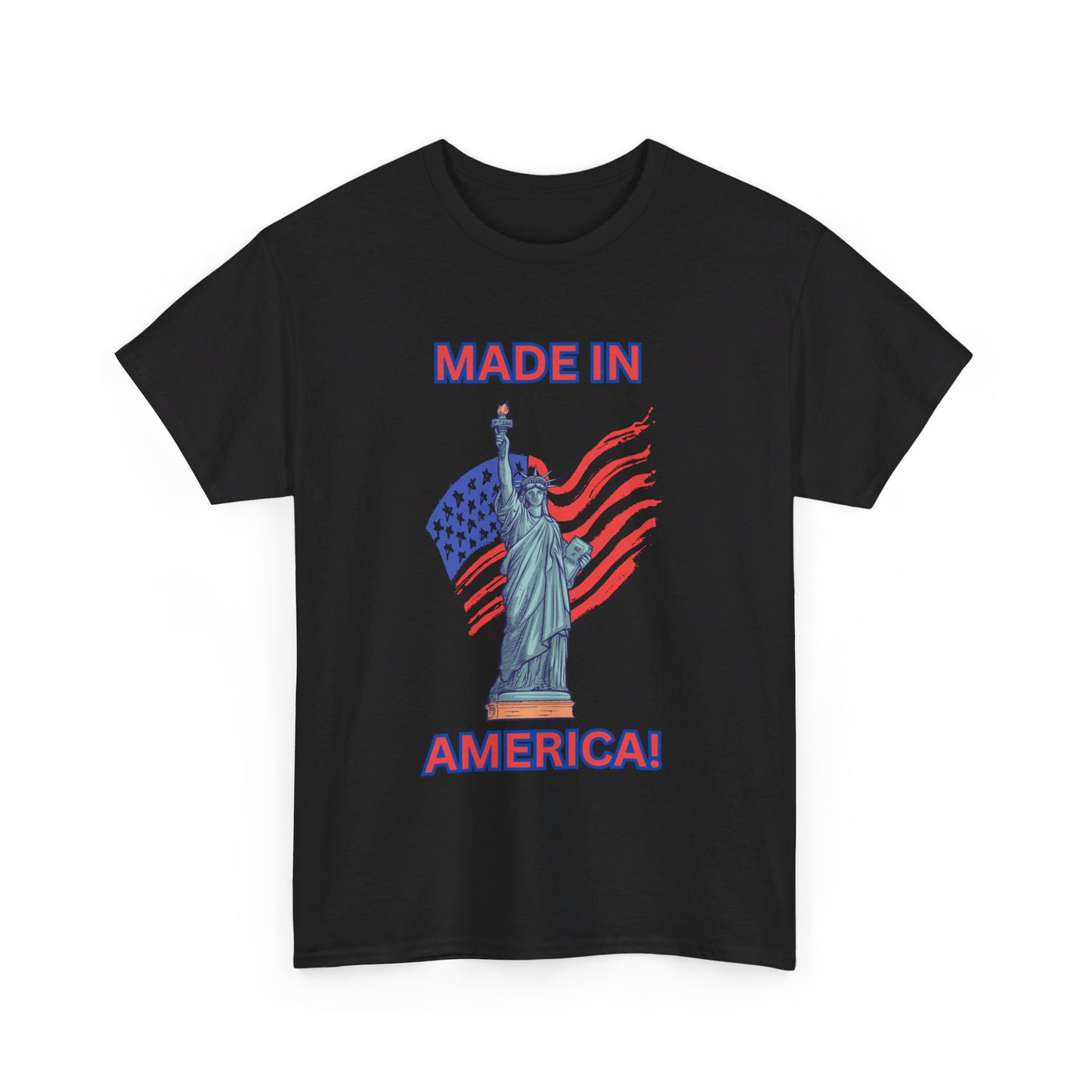 "Made In America", Unisex Heavy Cotton Tee