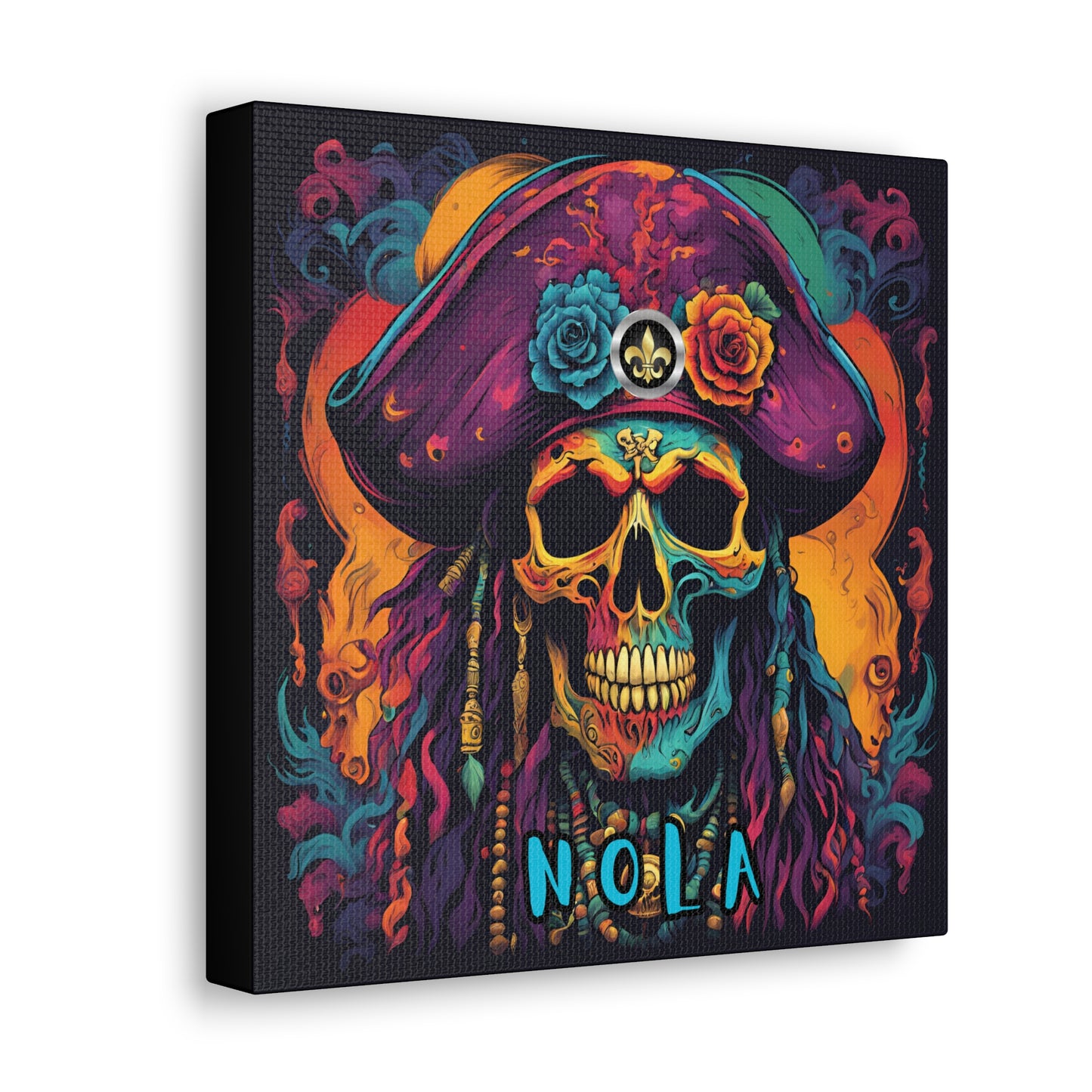 "Olde NOLA Pirate Series-Scallywag" Canvas Gallery Wraps