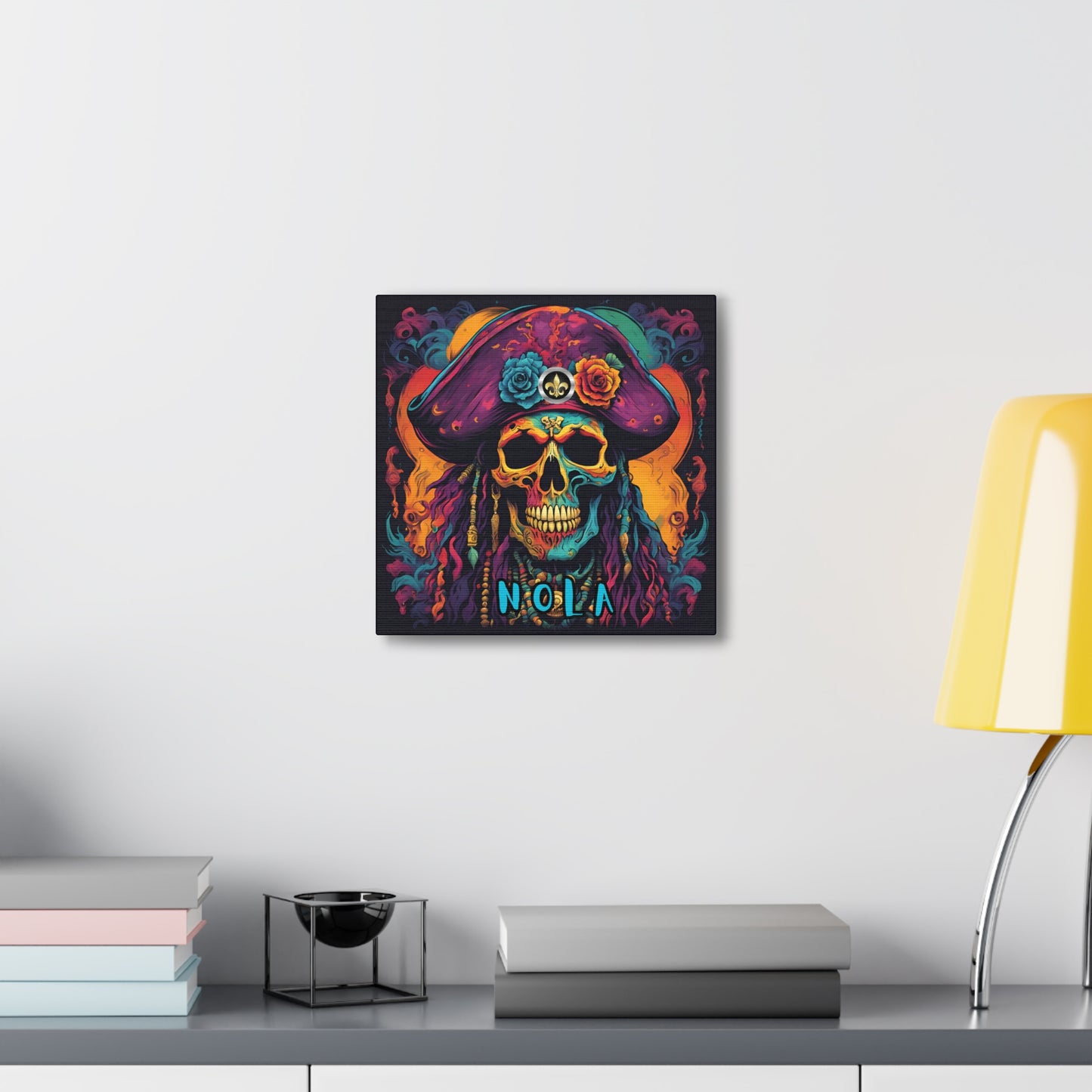 "Olde NOLA Pirate Series-Scallywag" Canvas Gallery Wraps