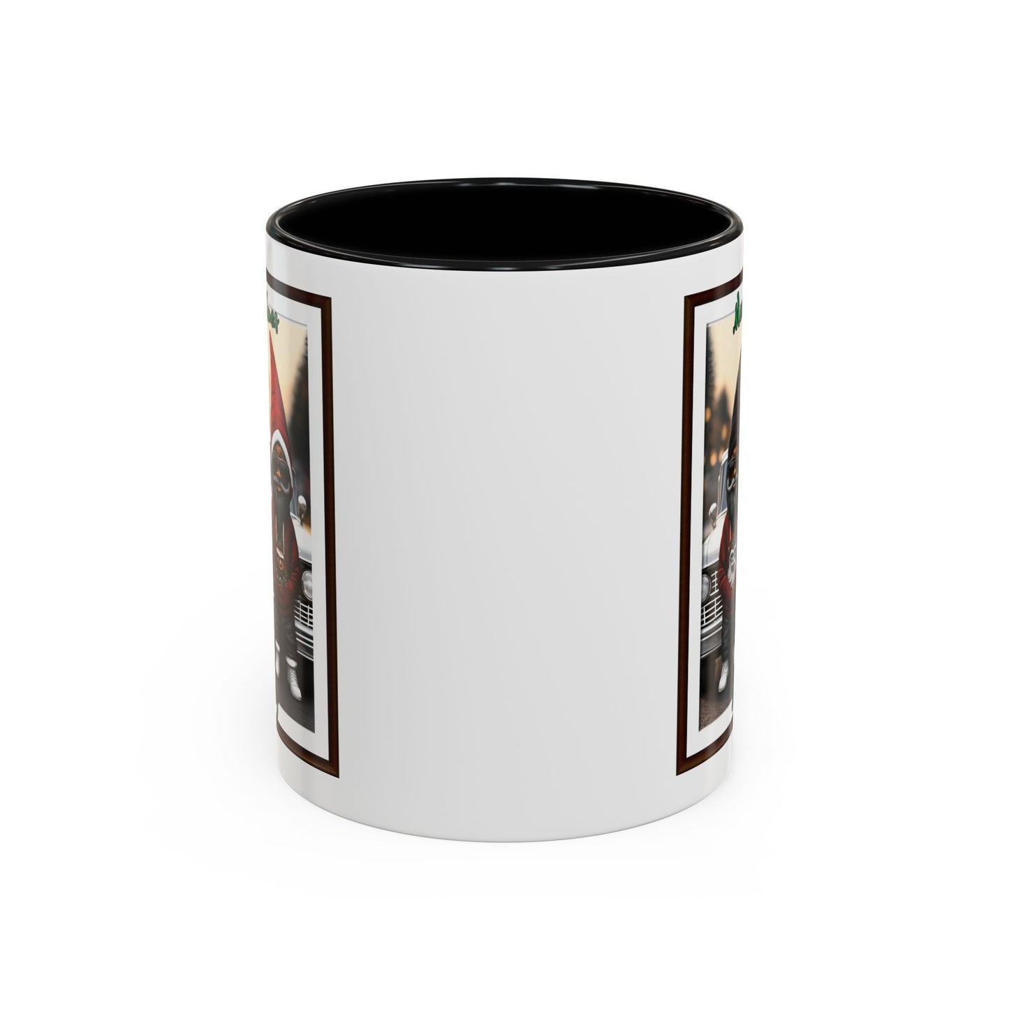 "Merry Xmas Homeez  Accent Coffee Mug (11oz & 15oz)