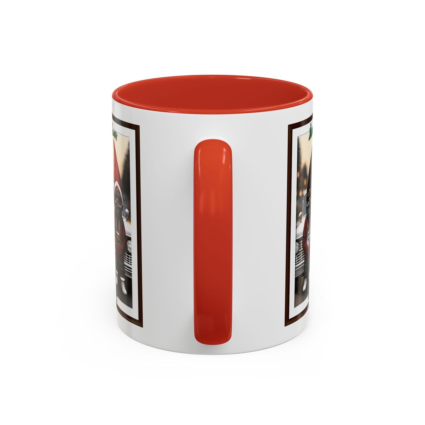 "Merry Xmas Homeez  Accent Coffee Mug (11oz & 15oz)