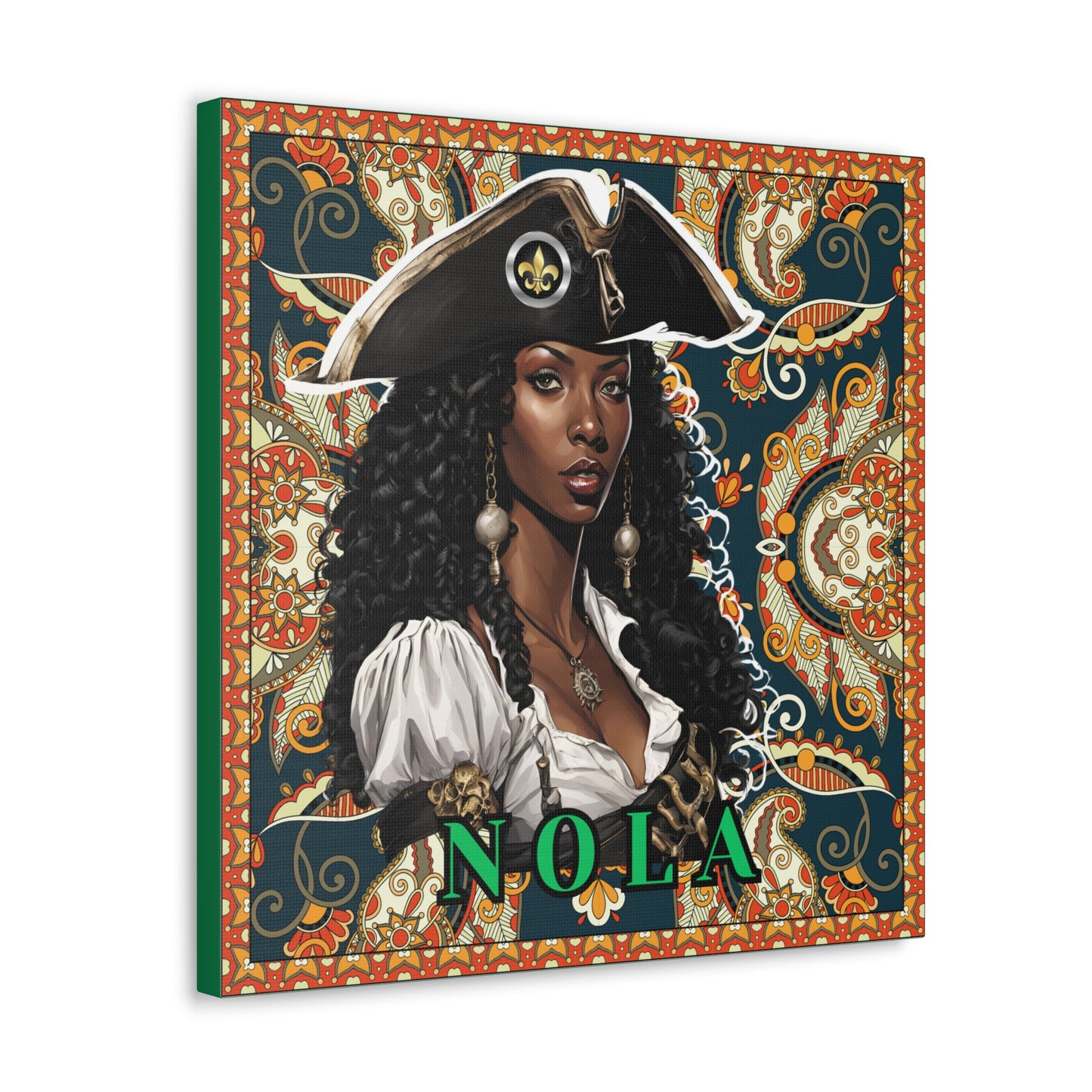 "Olde NOLA Pirate Series-Angeline" Canvas Gallery Wraps