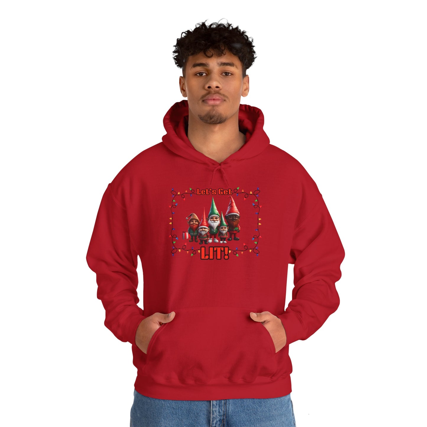 "Let's Get Lit, #1" Unisex Heavy Blend™ Hooded Sweatshirt