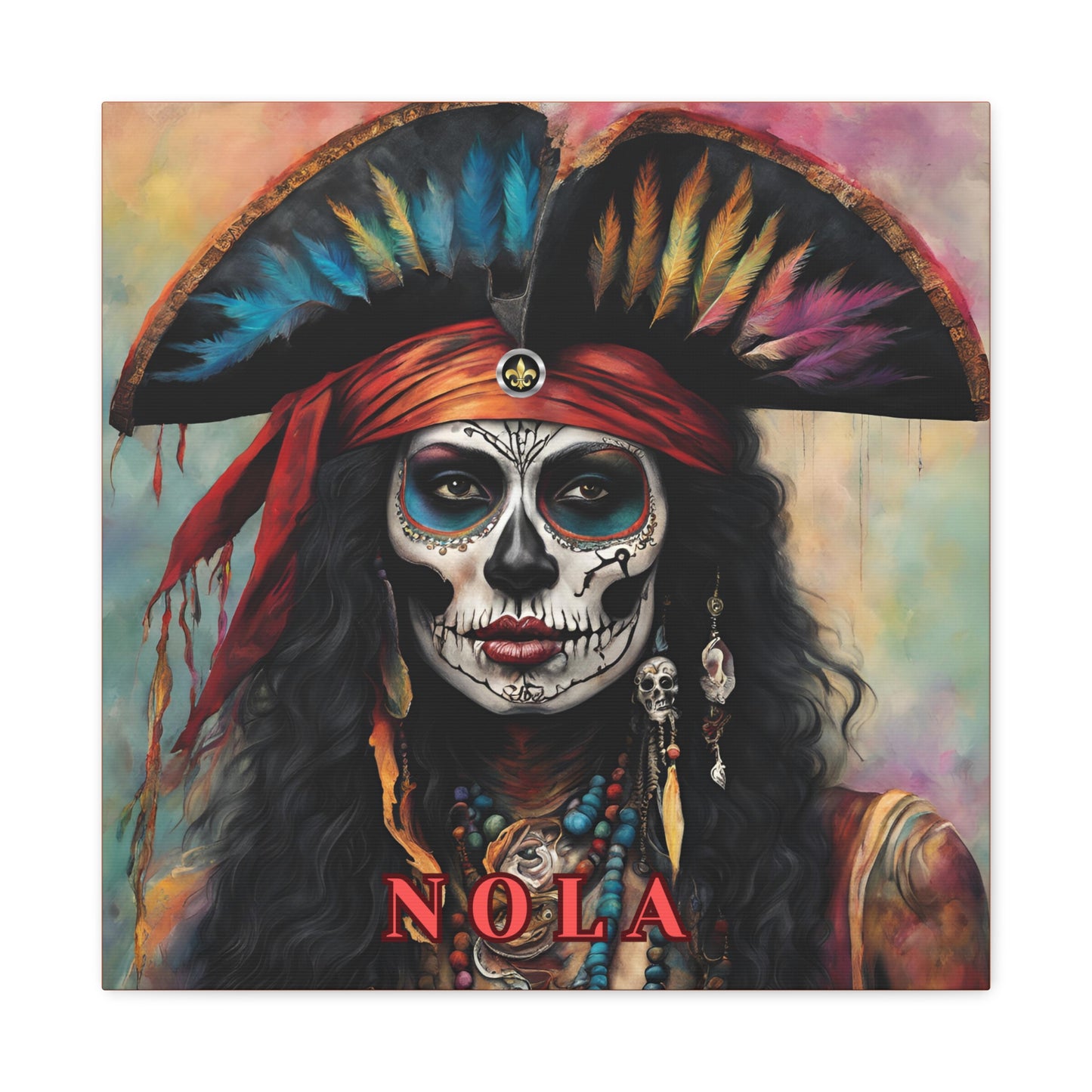 Olde NOLA Pirate Series-Marie". Canvas Gallery Wraps