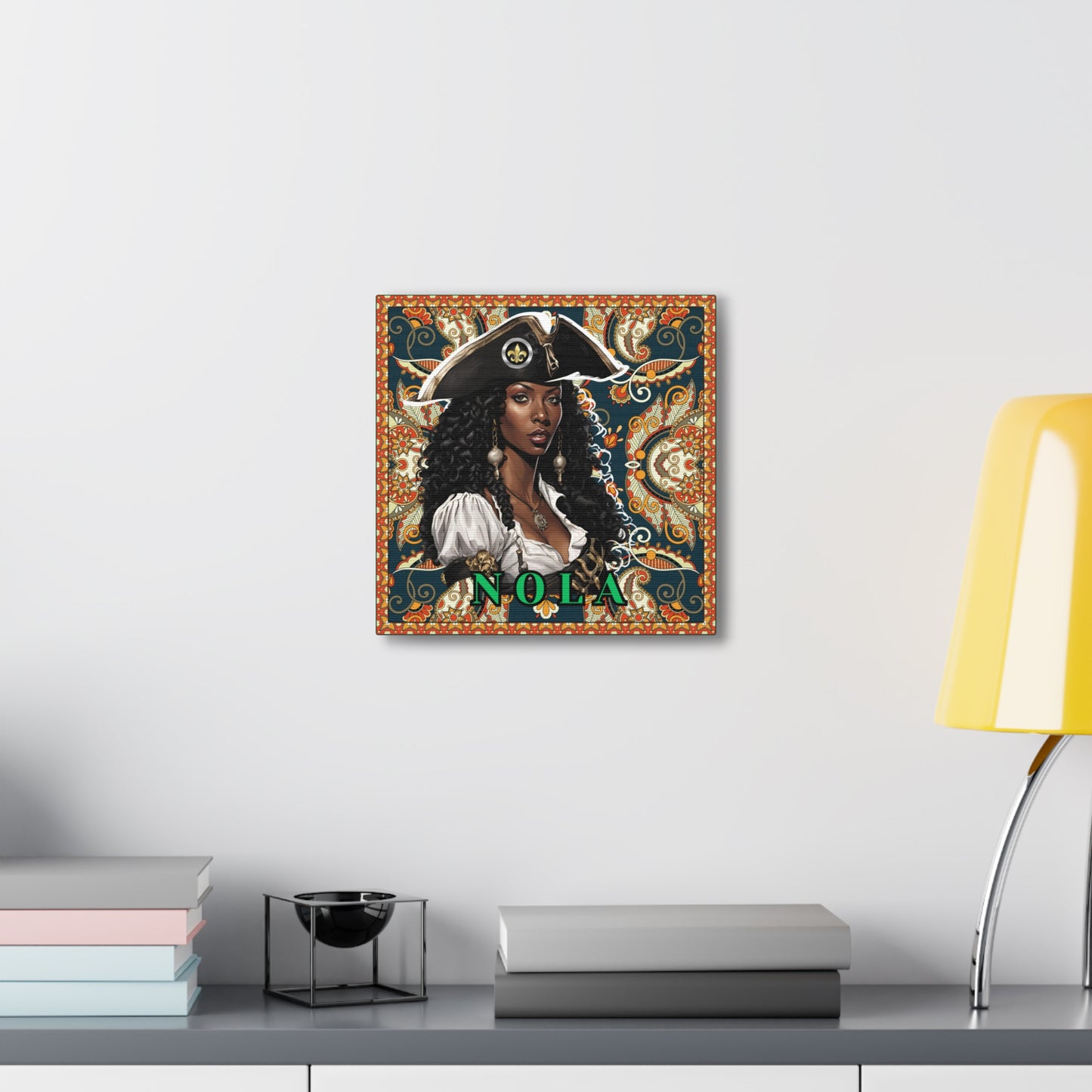 "Olde NOLA Pirate Series-Angeline" Canvas Gallery Wraps