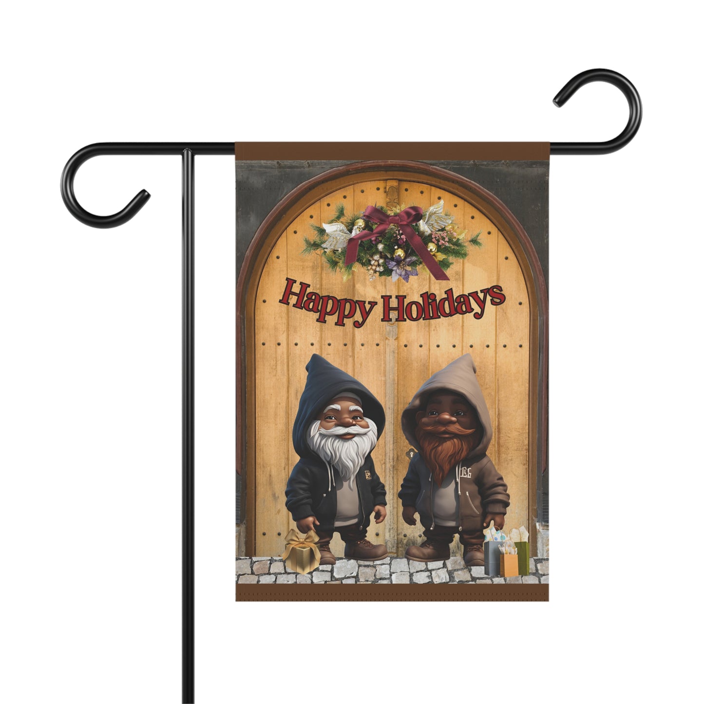 "Happy Holidays!" Garden/Lawn Banner