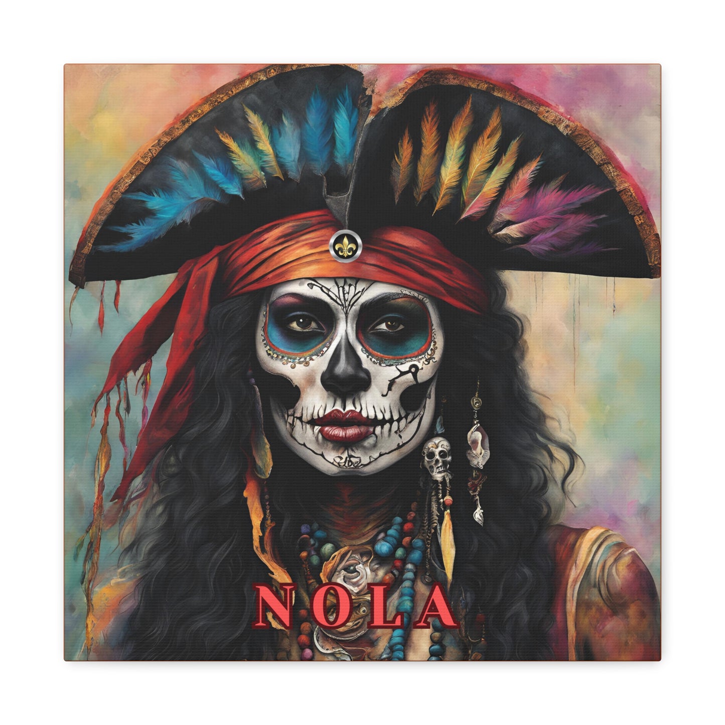 Olde NOLA Pirate Series-Marie". Canvas Gallery Wraps