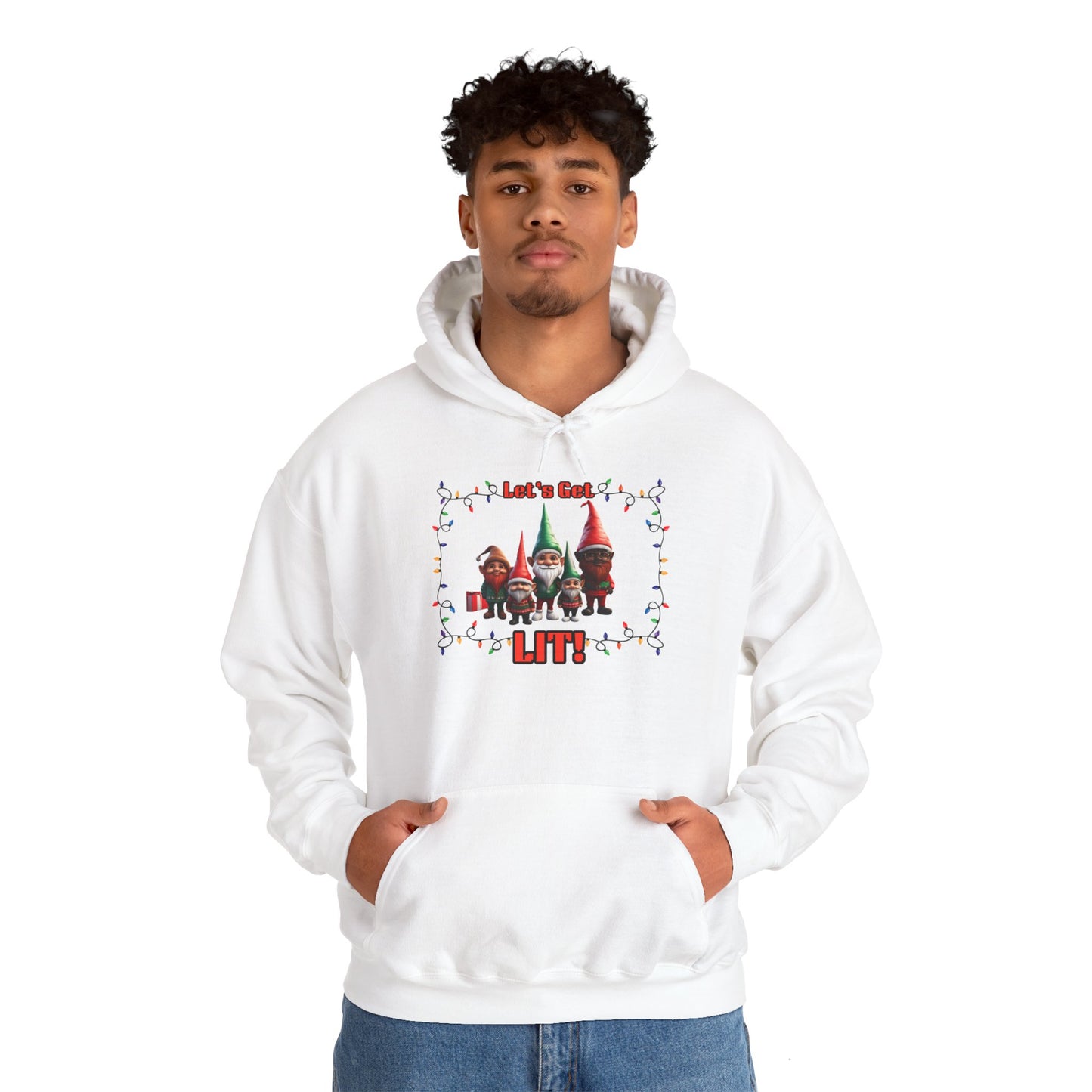 "Let's Get Lit, #1" Unisex Heavy Blend™ Hooded Sweatshirt