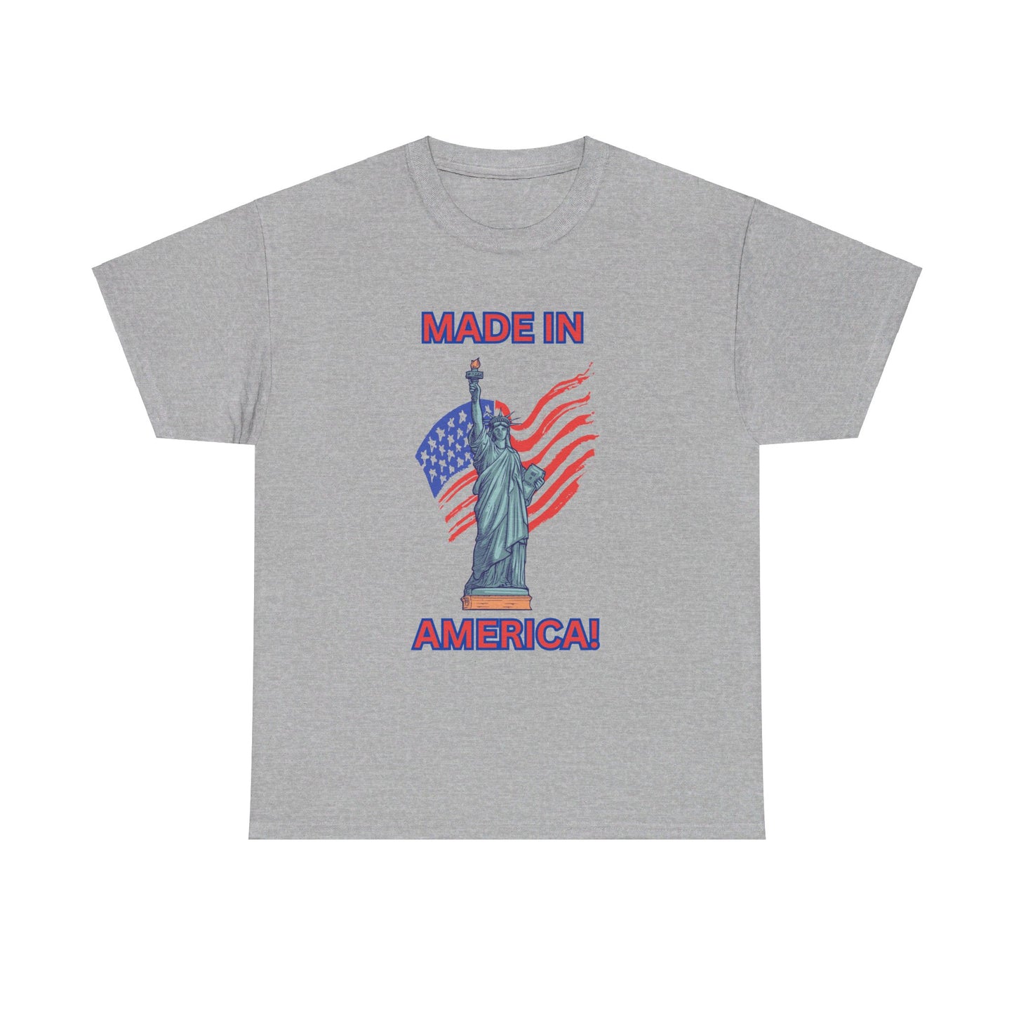 "Made In America", Unisex Heavy Cotton Tee