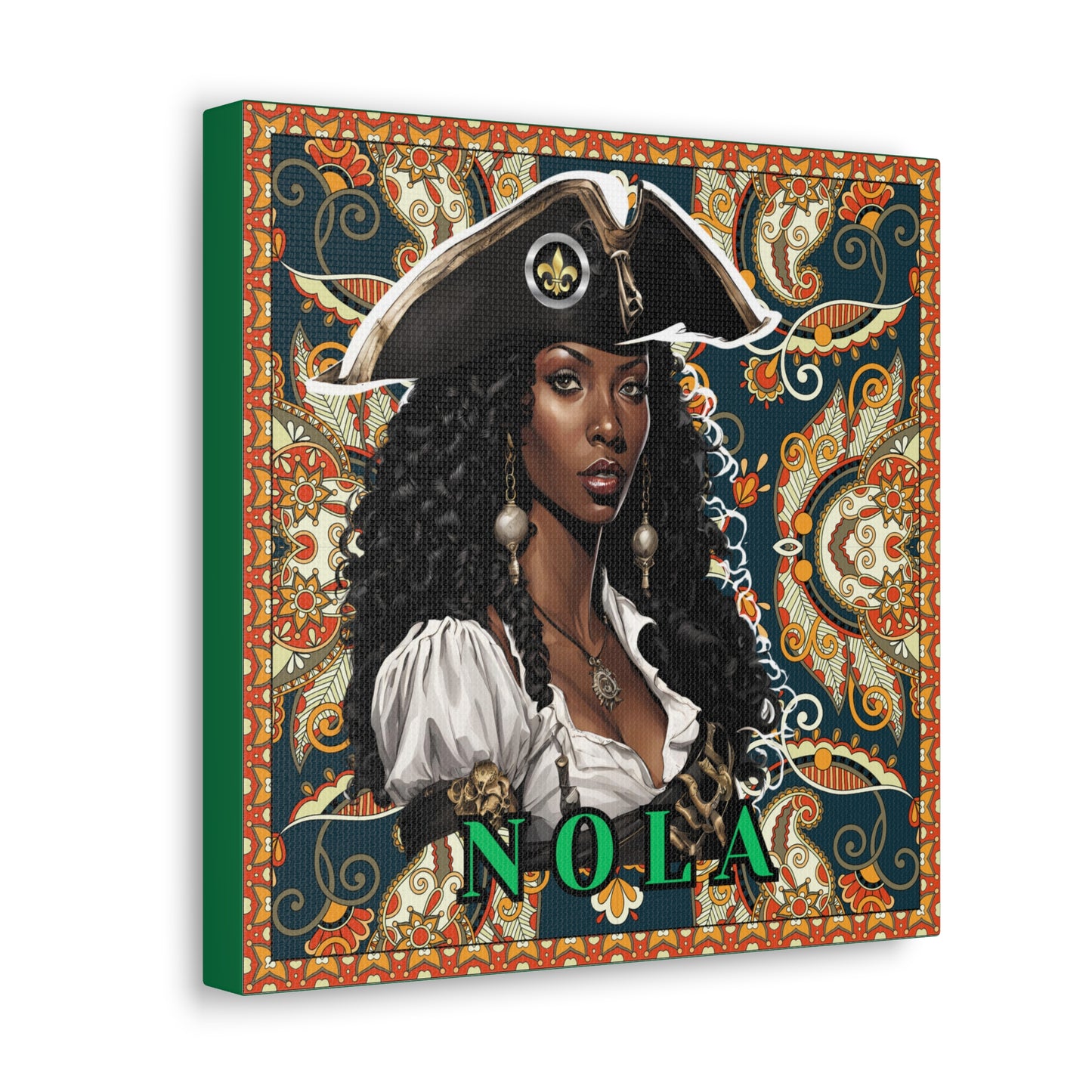 "Olde NOLA Pirate Series-Angeline" Canvas Gallery Wraps