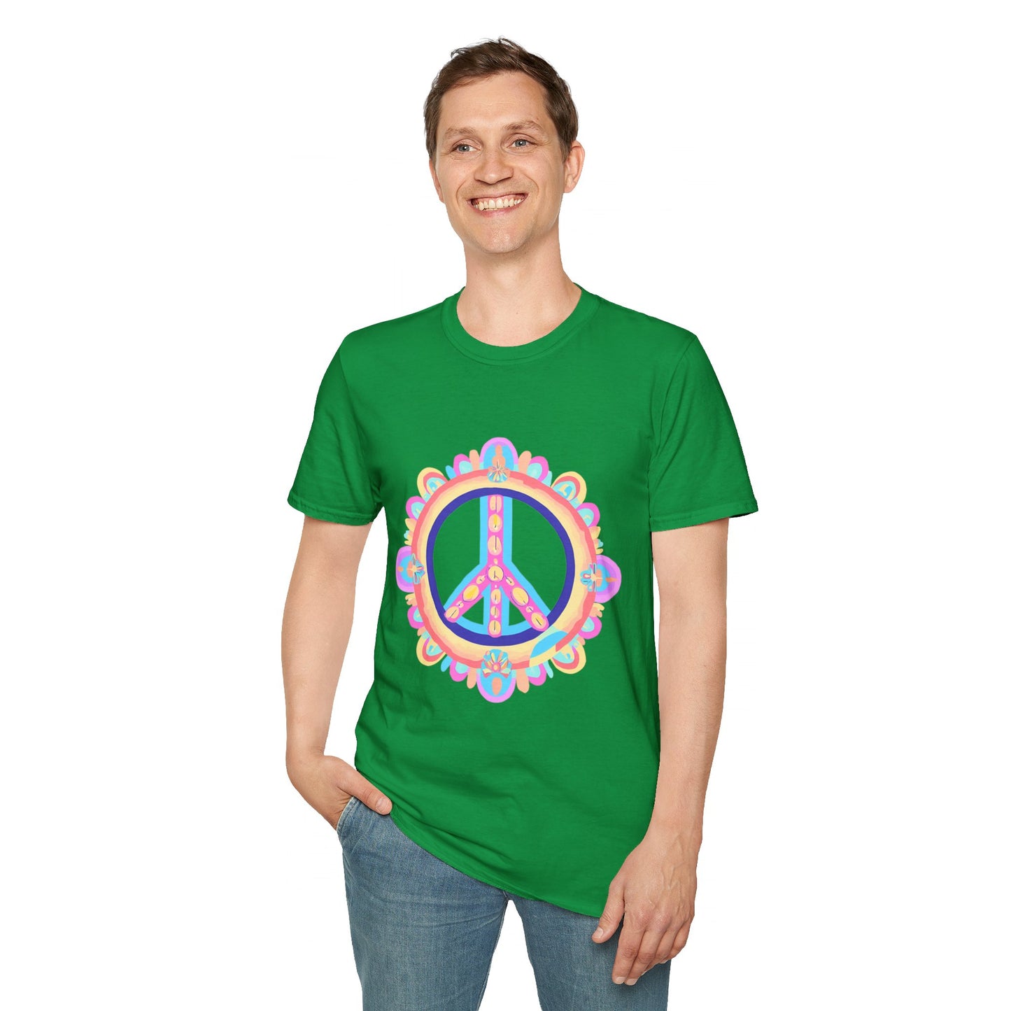 "Peace" Unisex Softstyle T-Shirt