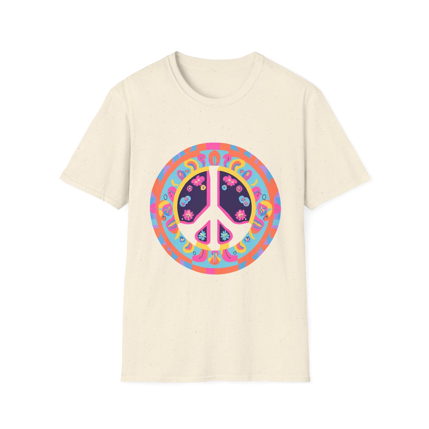 "Psychedelic Peace" Unisex Softstyle T-Shirt