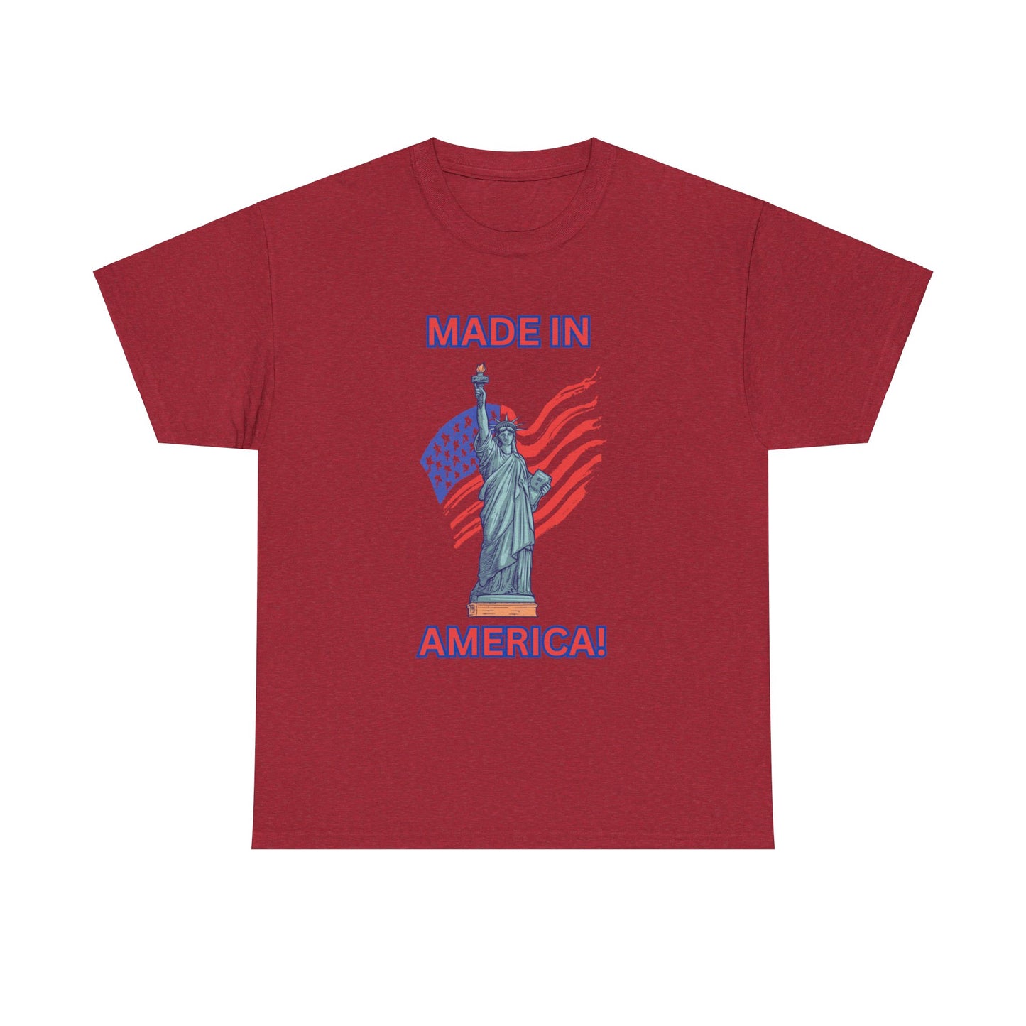 "Made In America", Unisex Heavy Cotton Tee