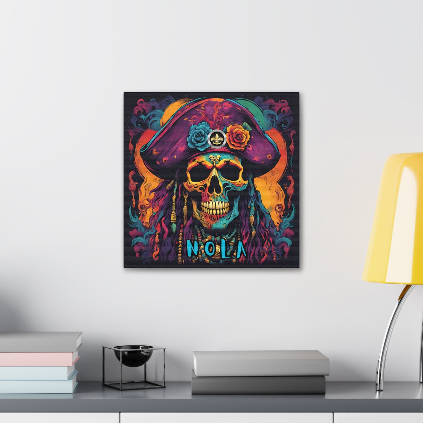 "Olde NOLA Pirate Series-Scallywag" Canvas Gallery Wraps