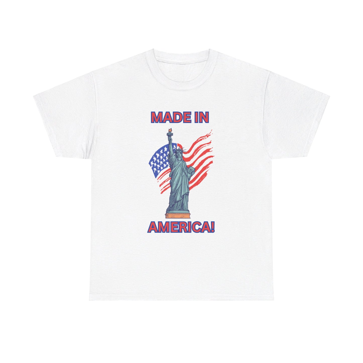 "Made In America", Unisex Heavy Cotton Tee