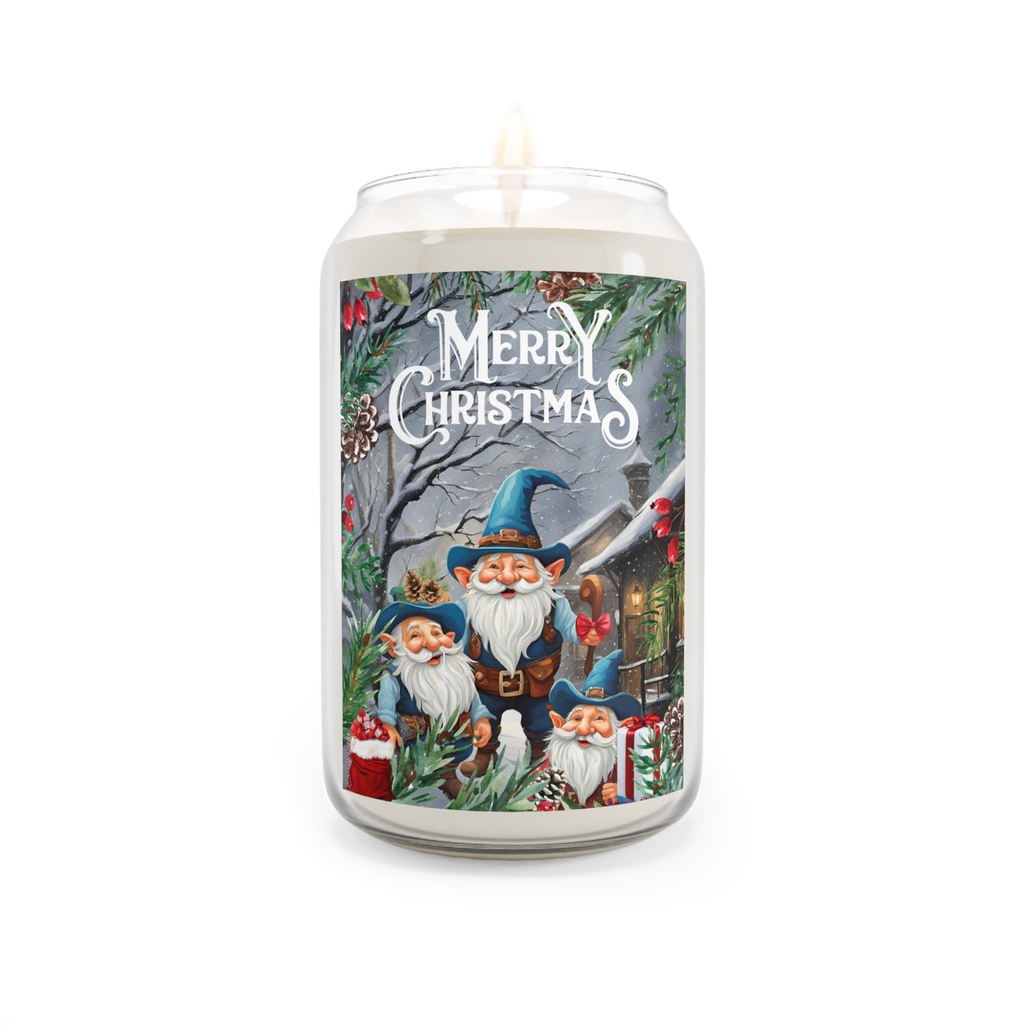 "Merry Christmas"  Scented Candle, 13.75oz