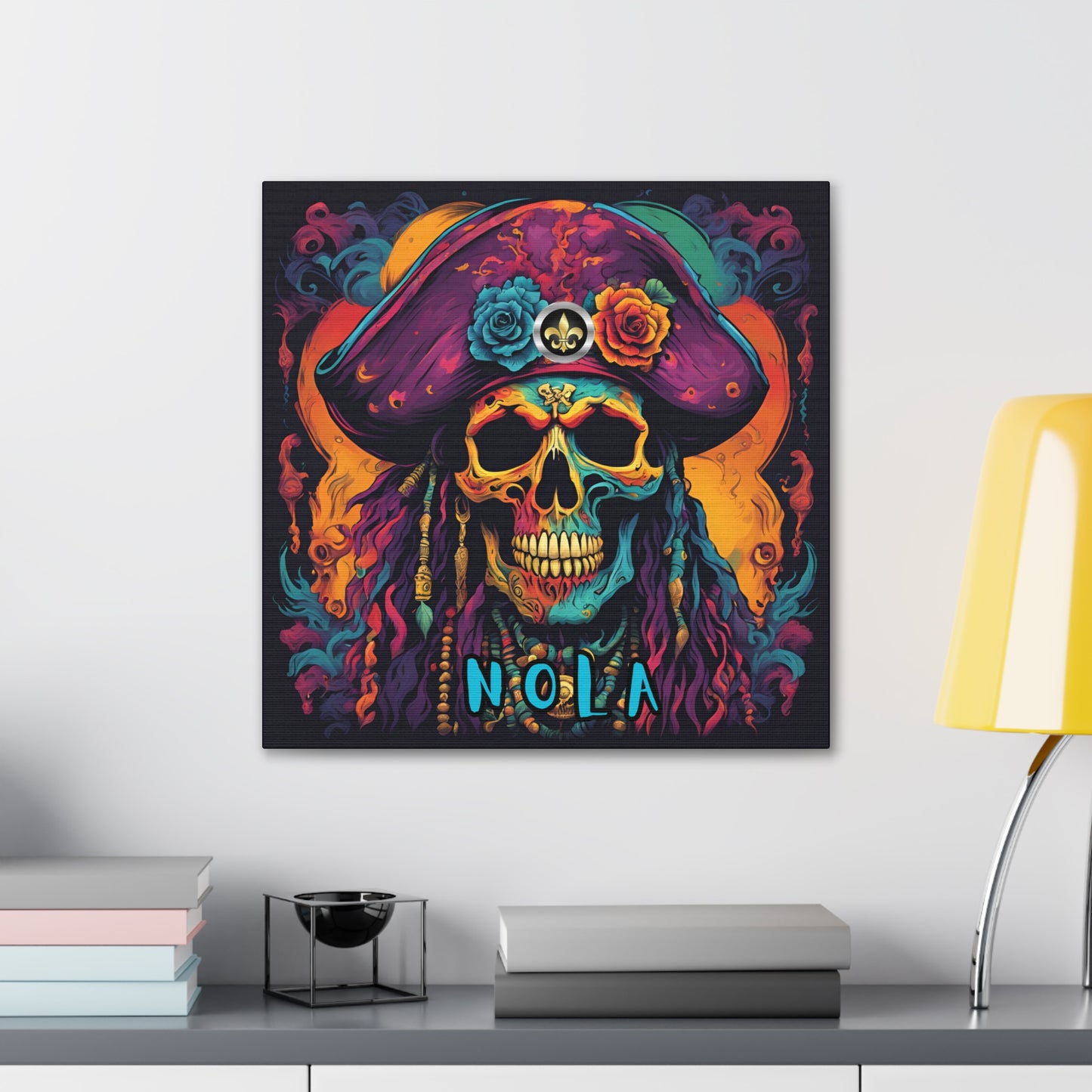 "Olde NOLA Pirate Series-Scallywag" Canvas Gallery Wraps