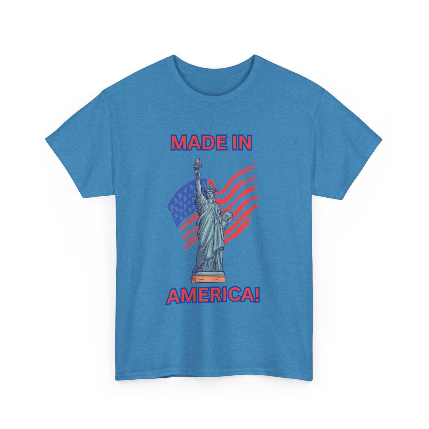 "Made In America", Unisex Heavy Cotton Tee