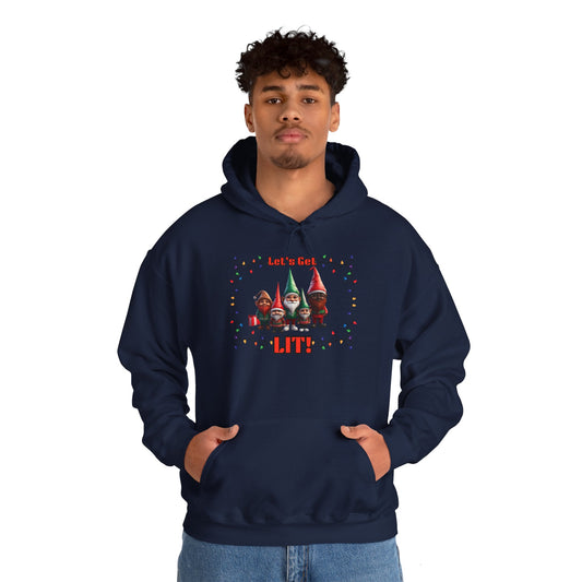 "Let's Get Lit, #1" Unisex Heavy Blend™ Hooded Sweatshirt