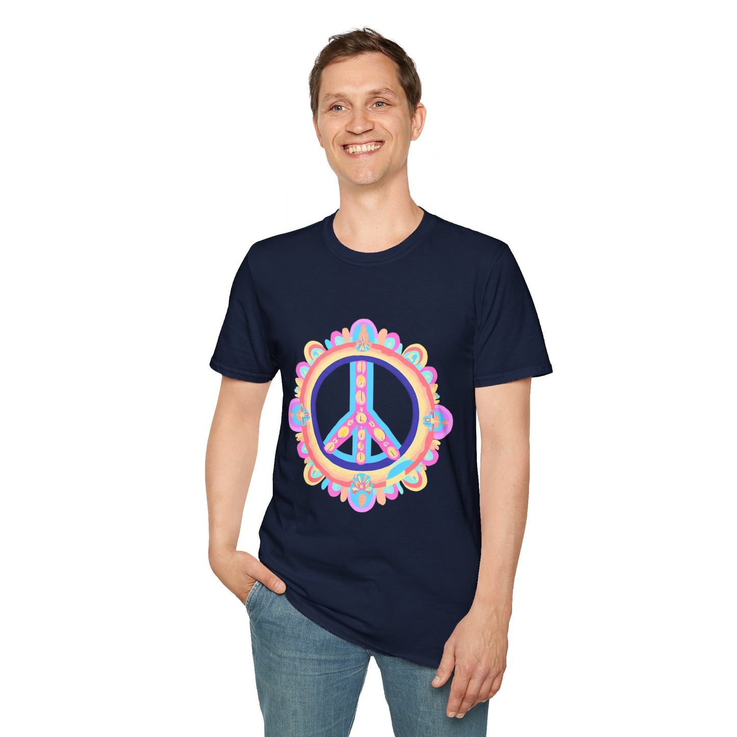 "Peace" Unisex Softstyle T-Shirt