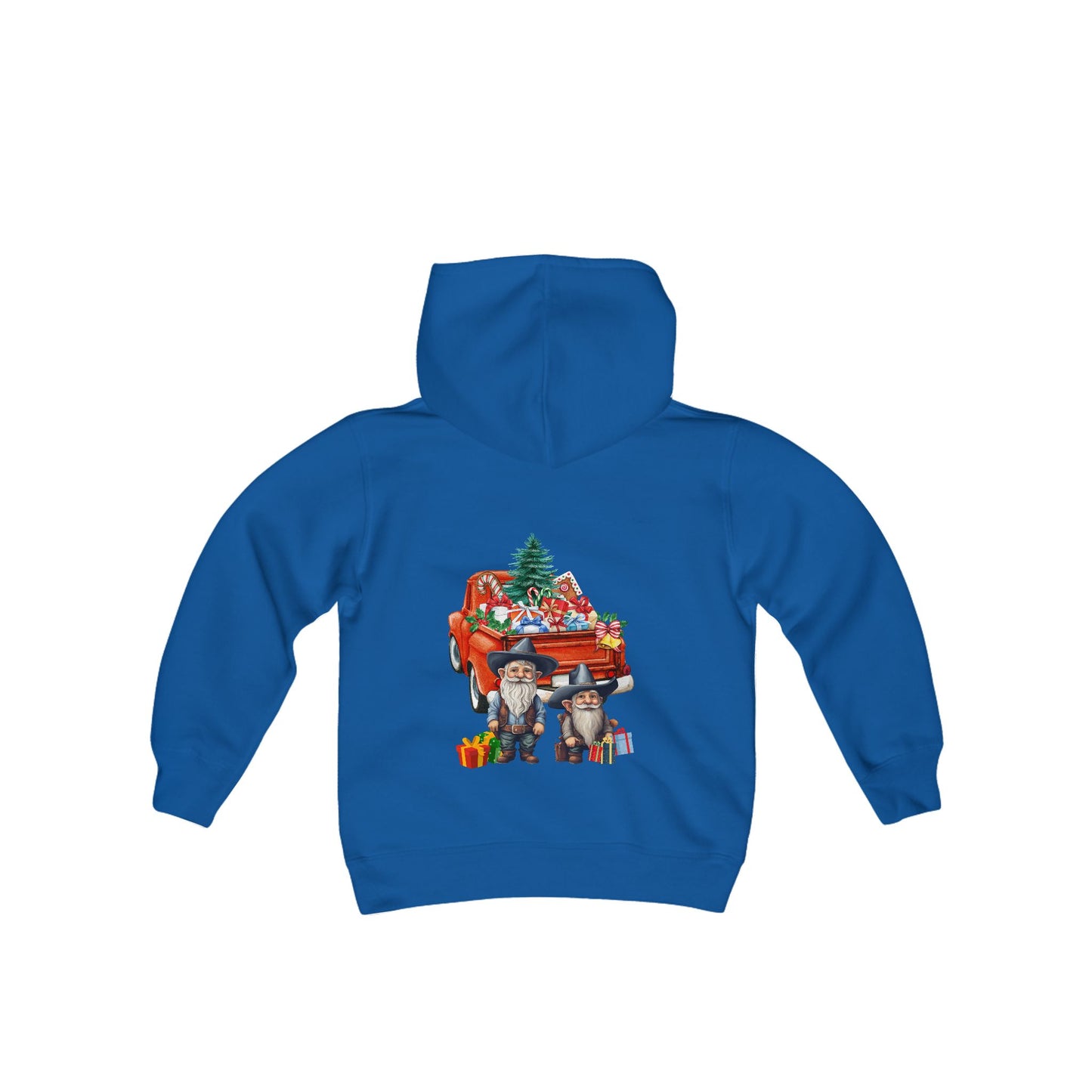 "Merry Christmas" Youth Heavy Blend Hooded Sweatshirt