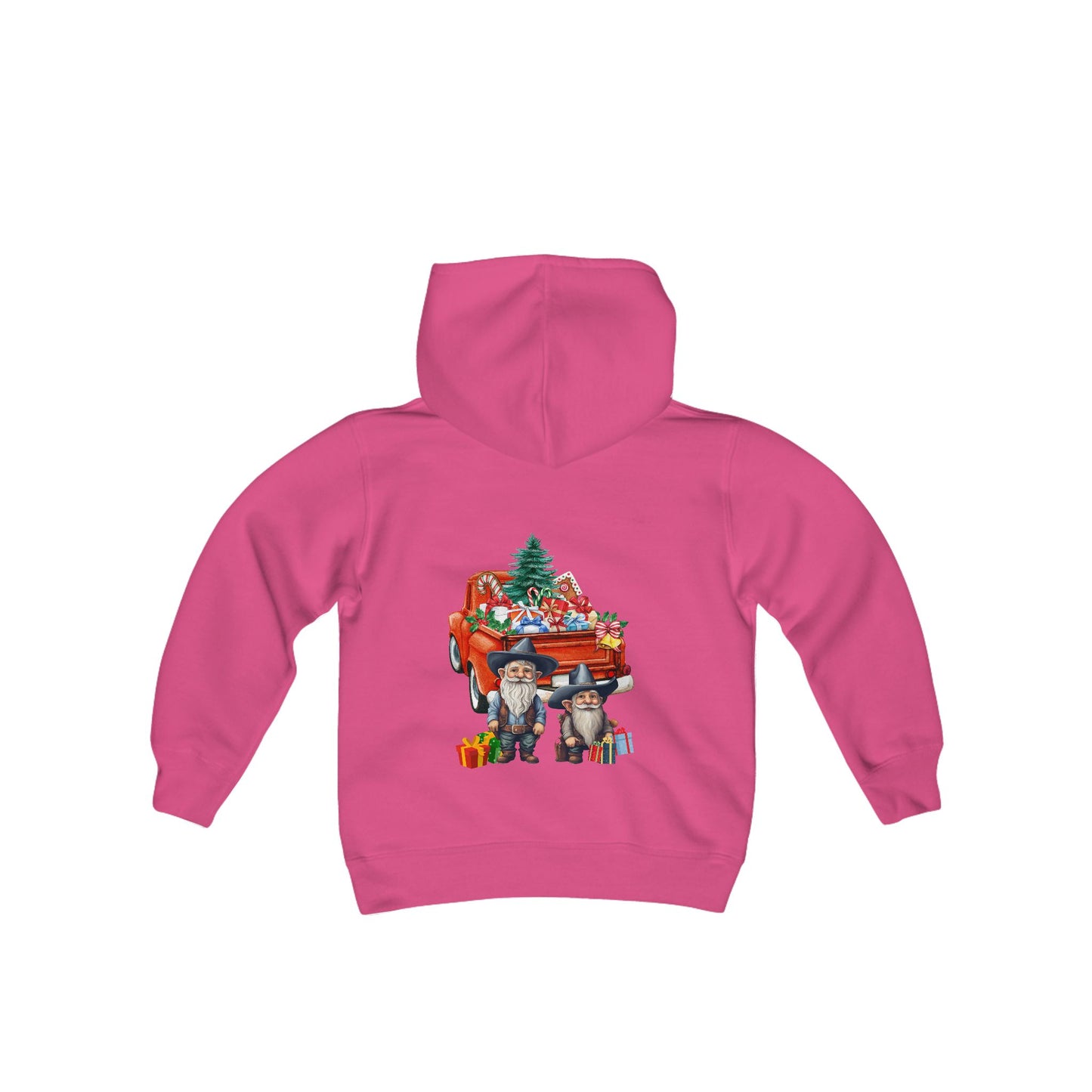 "Merry Christmas" Youth Heavy Blend Hooded Sweatshirt