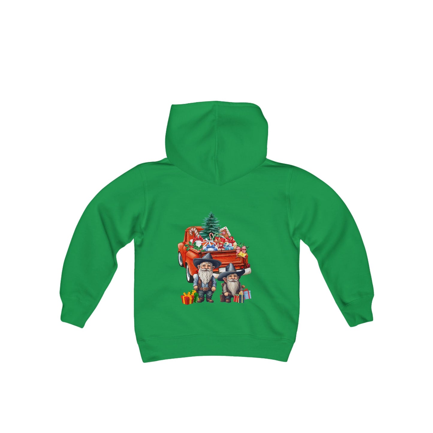 "Merry Christmas" Youth Heavy Blend Hooded Sweatshirt