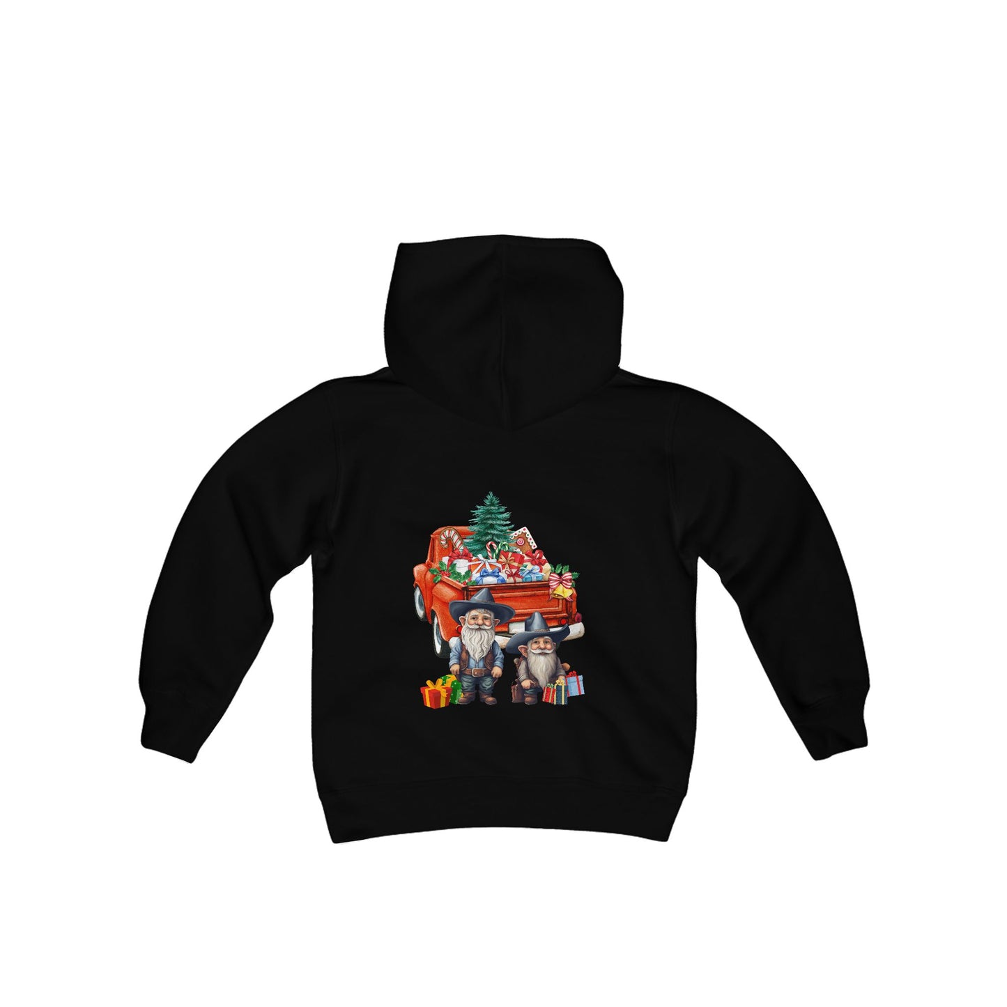 "Merry Christmas" Youth Heavy Blend Hooded Sweatshirt