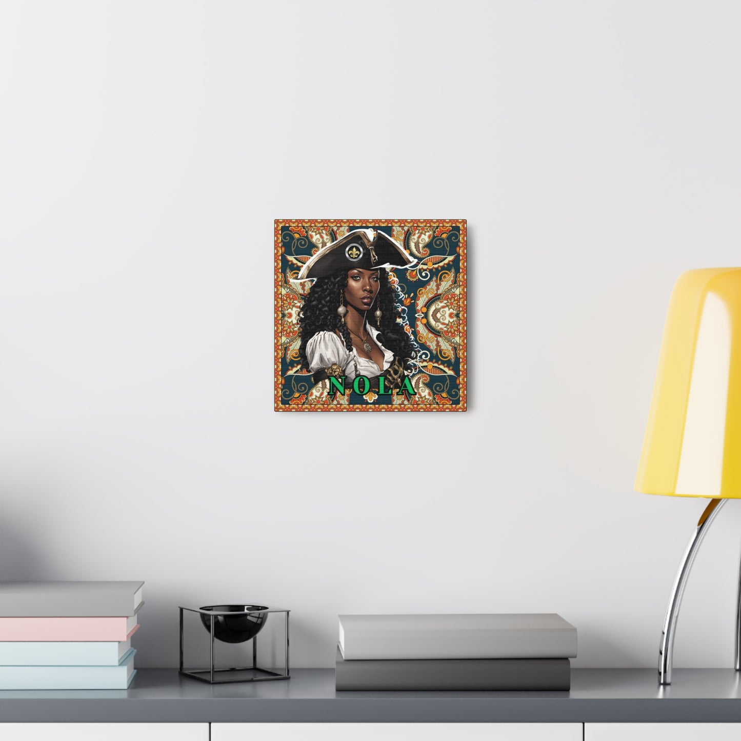 "Olde NOLA Pirate Series-Angeline" Canvas Gallery Wraps