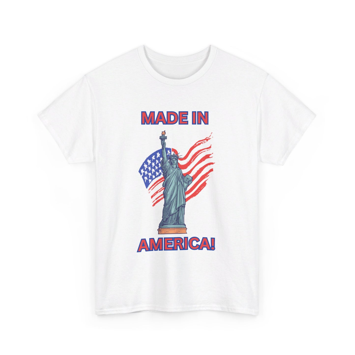 "Made In America", Unisex Heavy Cotton Tee