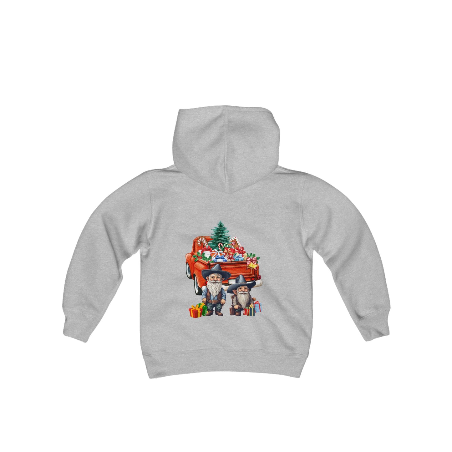 "Merry Christmas" Youth Heavy Blend Hooded Sweatshirt