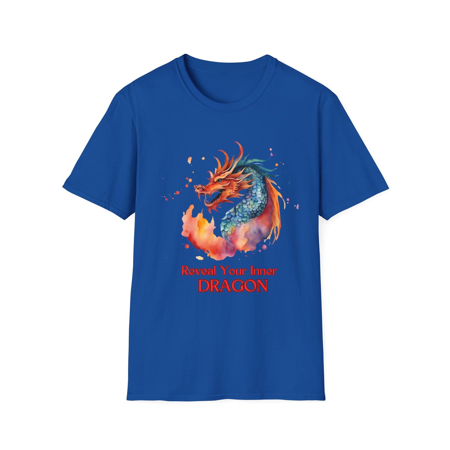 " Reveal Your Inner Dragon" Unisex Softstyle T-Shirt