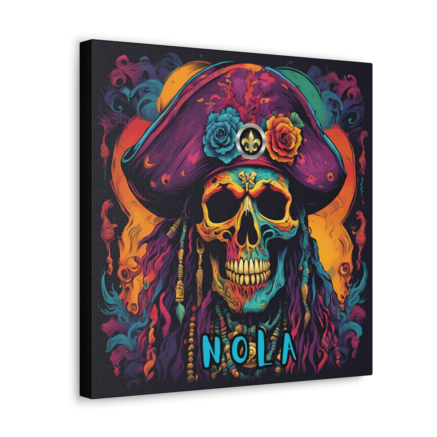 "Olde NOLA Pirate Series-Scallywag" Canvas Gallery Wraps