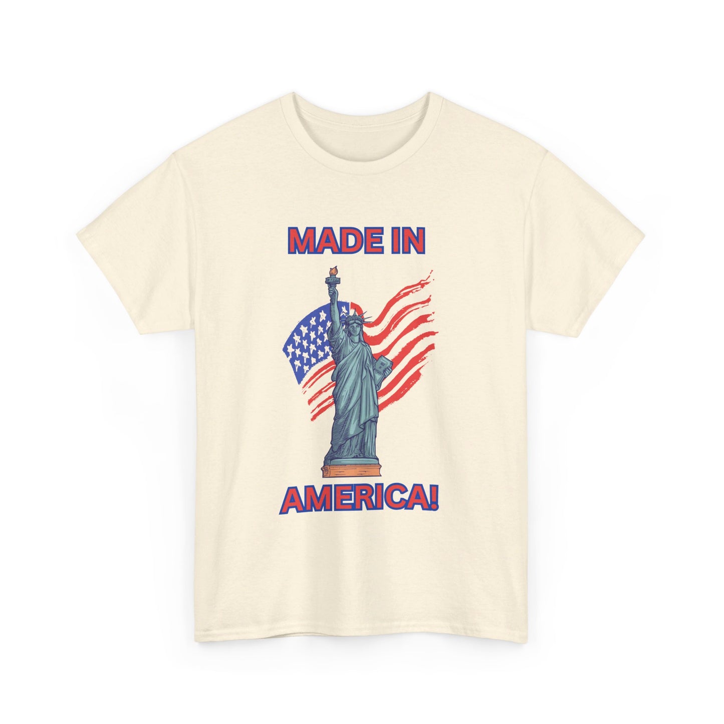 "Made In America", Unisex Heavy Cotton Tee