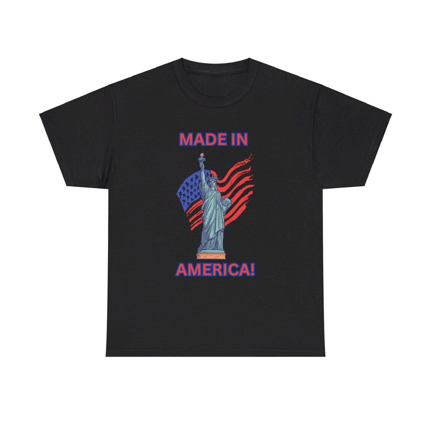 "Made In America", Unisex Heavy Cotton Tee