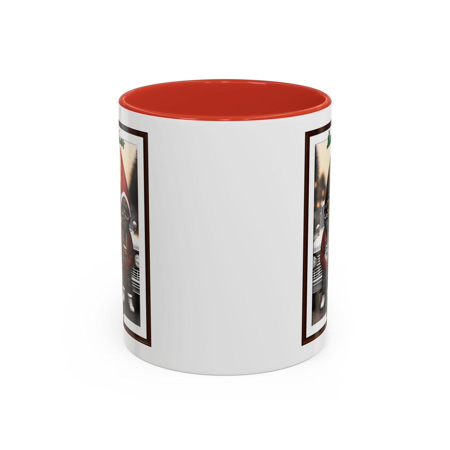 "Merry Xmas Homeez  Accent Coffee Mug (11oz & 15oz)