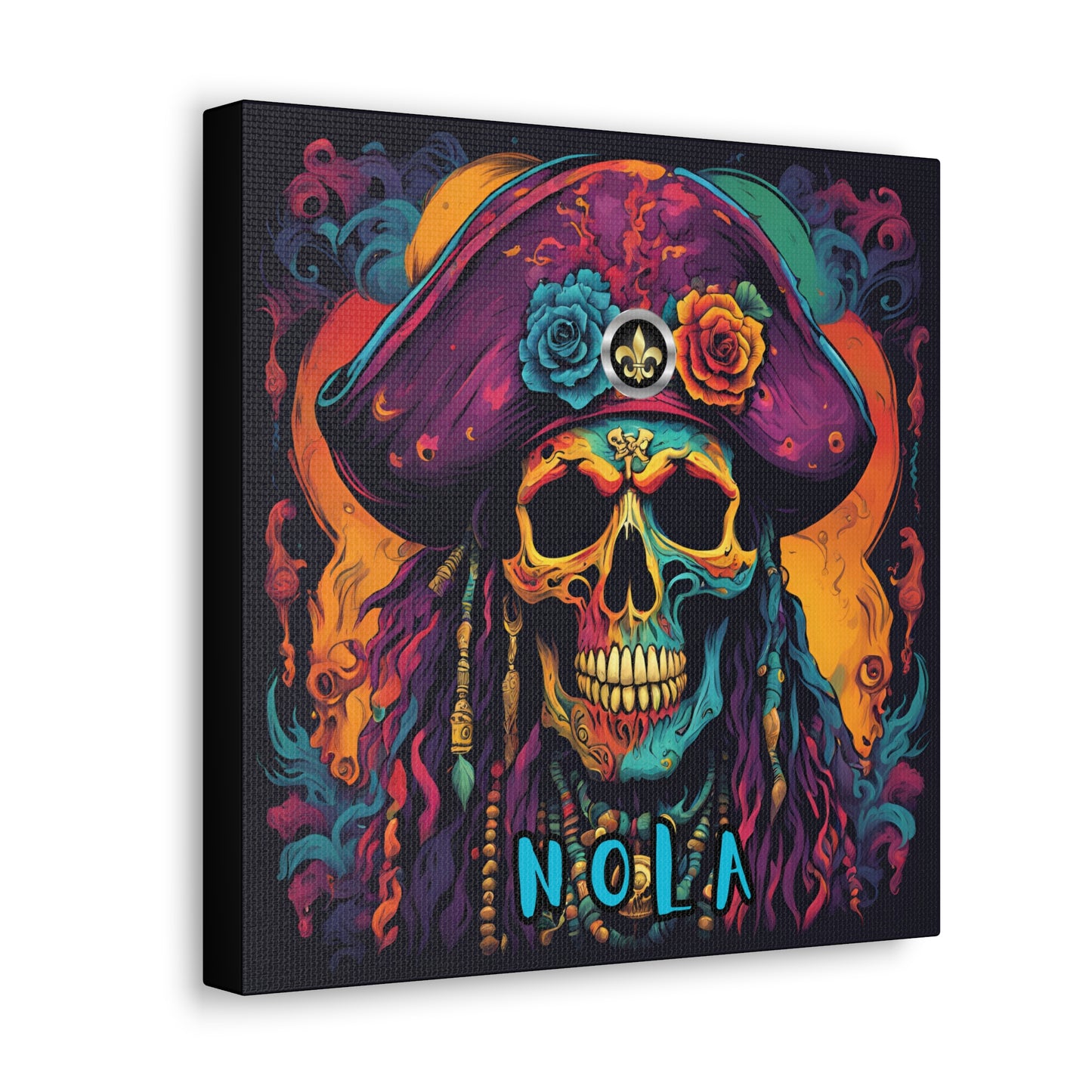 "Olde NOLA Pirate Series-Scallywag" Canvas Gallery Wraps