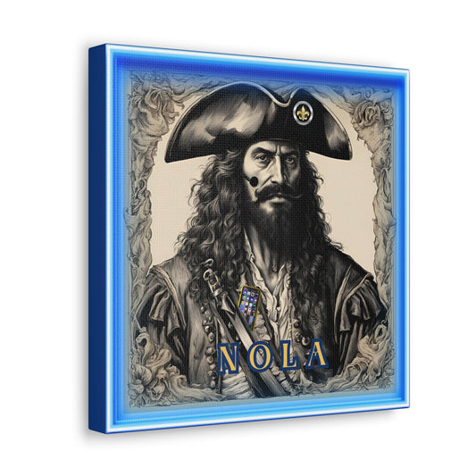 "Olde NOLA Pirate Series-Phillipe" Canvas Gallery Wraps