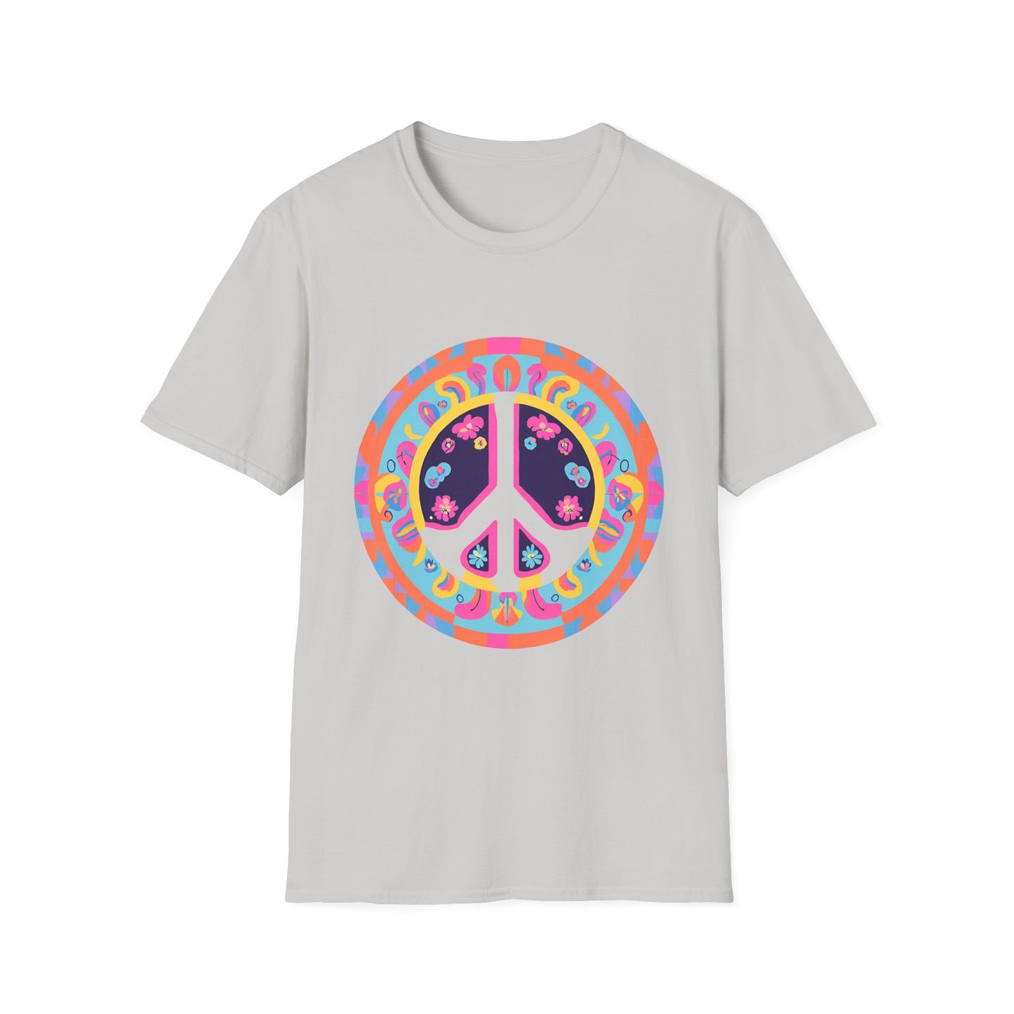 "Psychedelic Peace" Unisex Softstyle T-Shirt