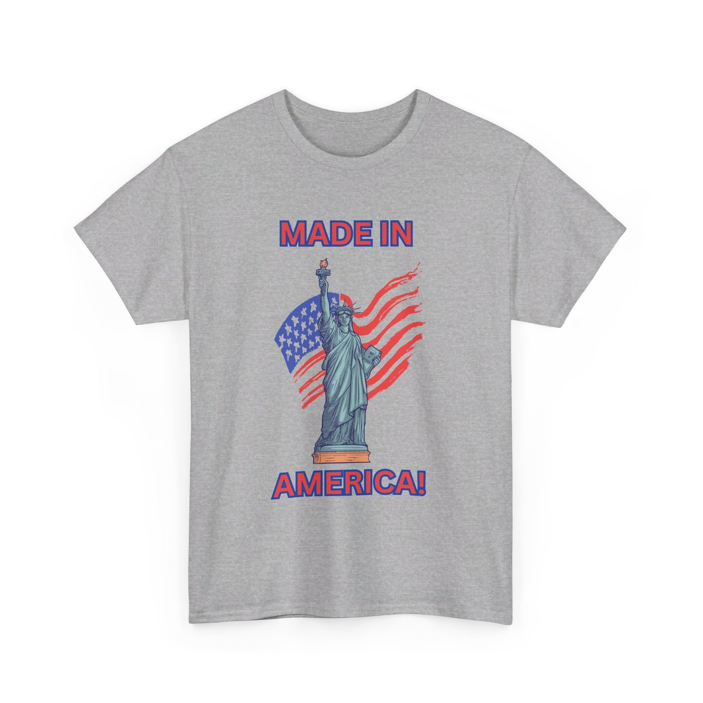 "Made In America", Unisex Heavy Cotton Tee