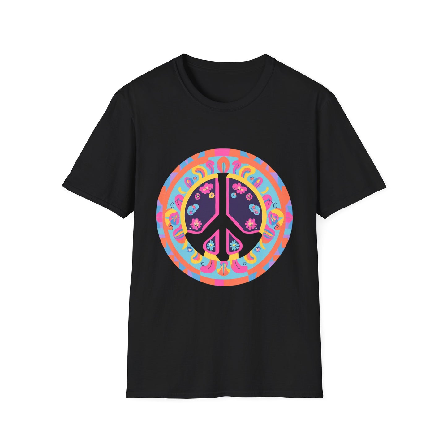 "Psychedelic Peace" Unisex Softstyle T-Shirt