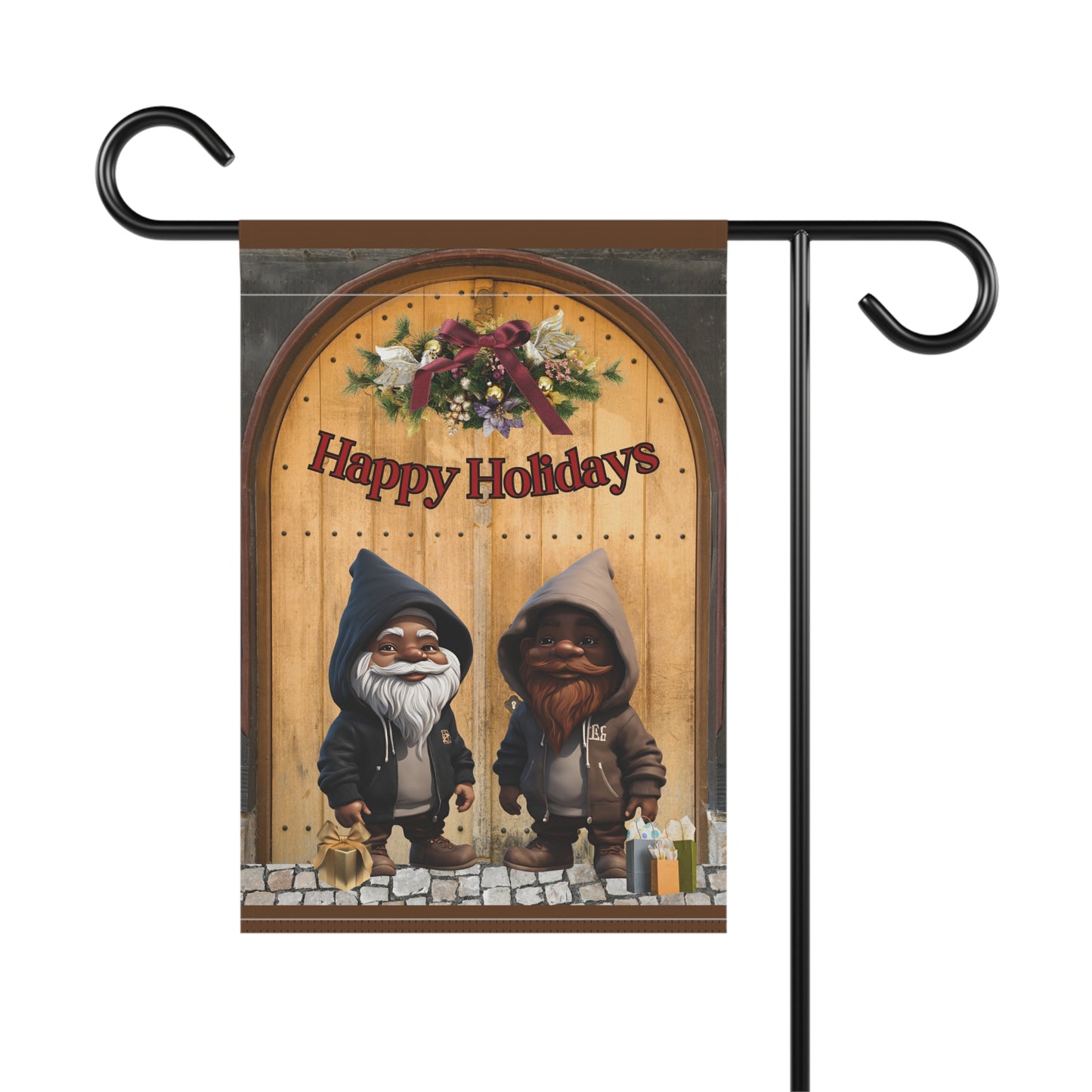 "Happy Holidays!" Garden/Lawn Banner