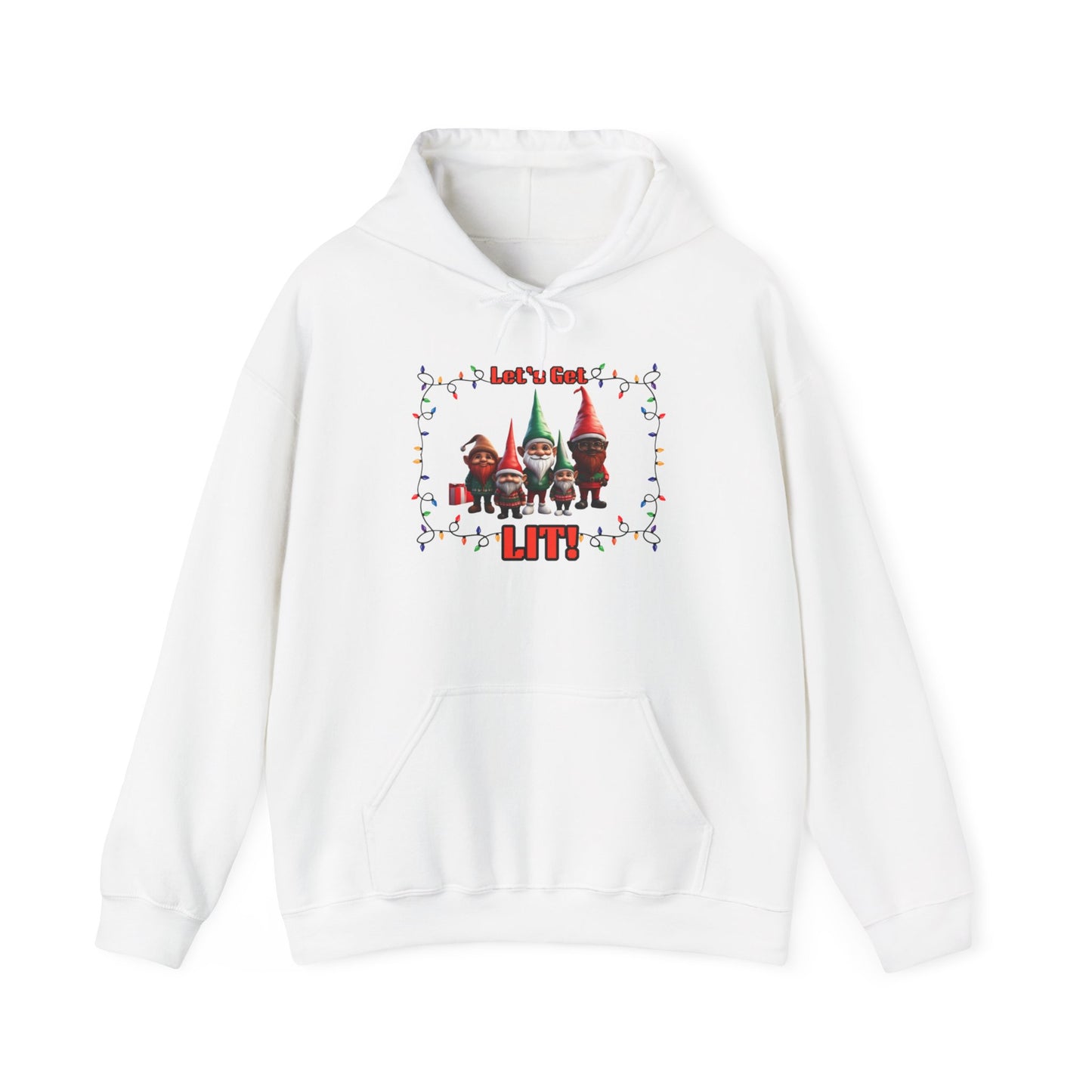 "Let's Get Lit, #1" Unisex Heavy Blend™ Hooded Sweatshirt