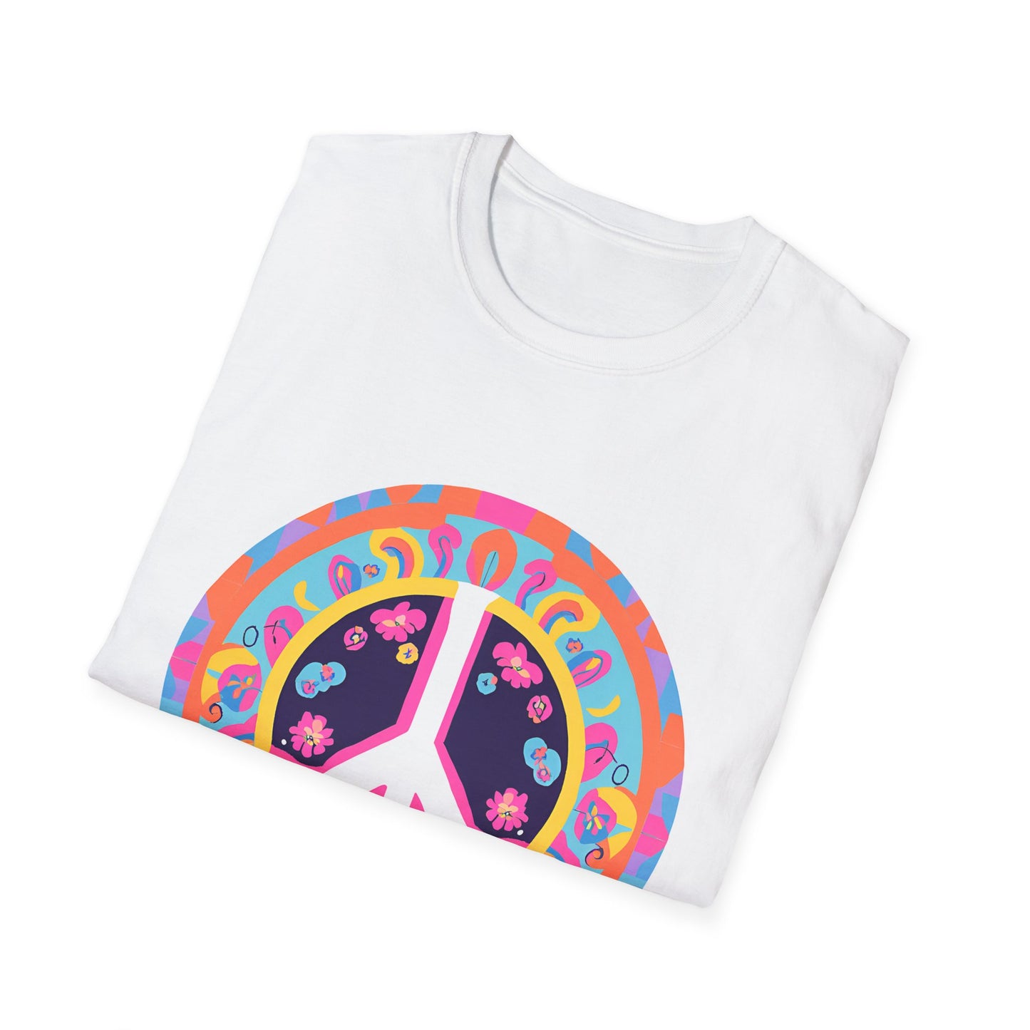 "Psychedelic Peace" Unisex Softstyle T-Shirt