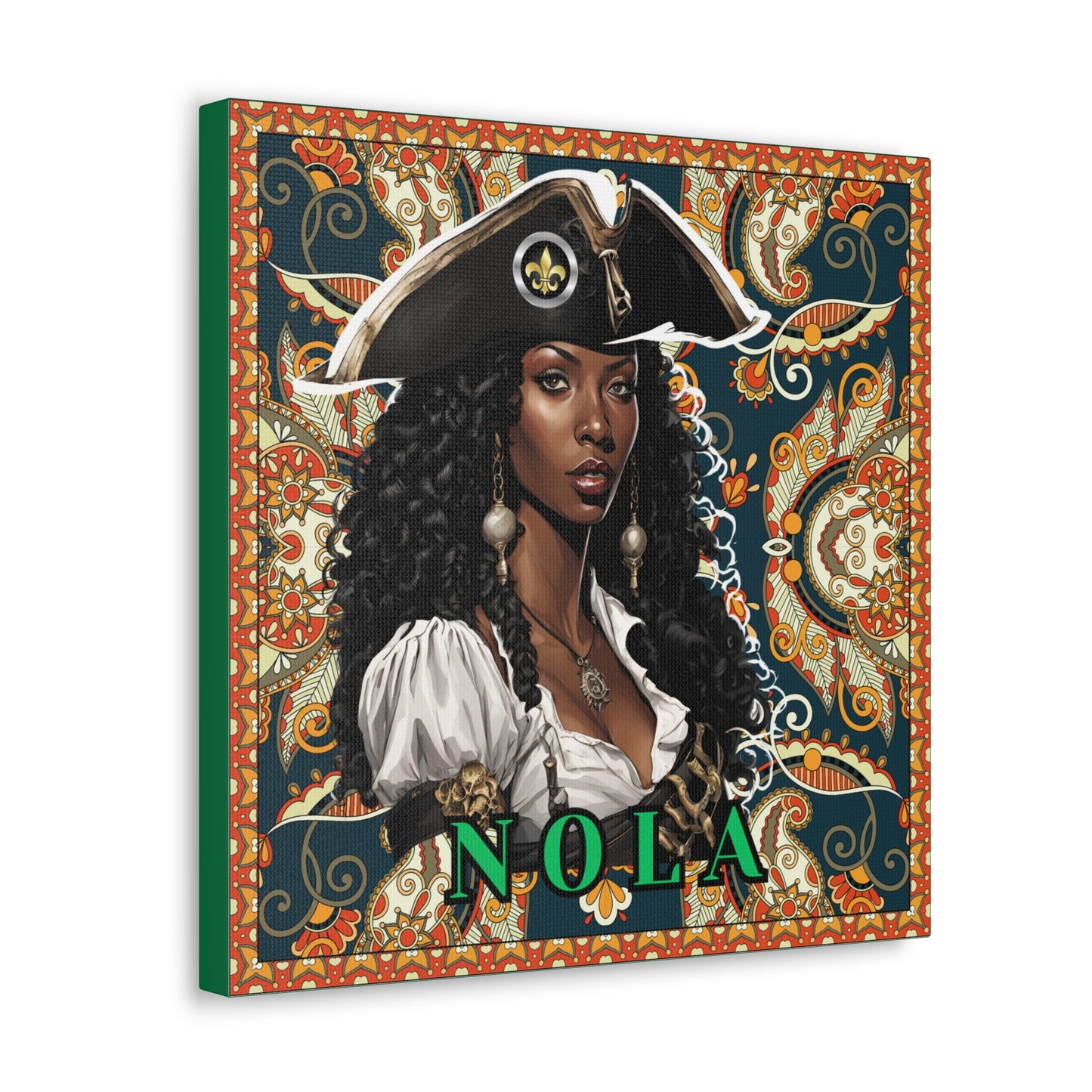 "Olde NOLA Pirate Series-Angeline" Canvas Gallery Wraps