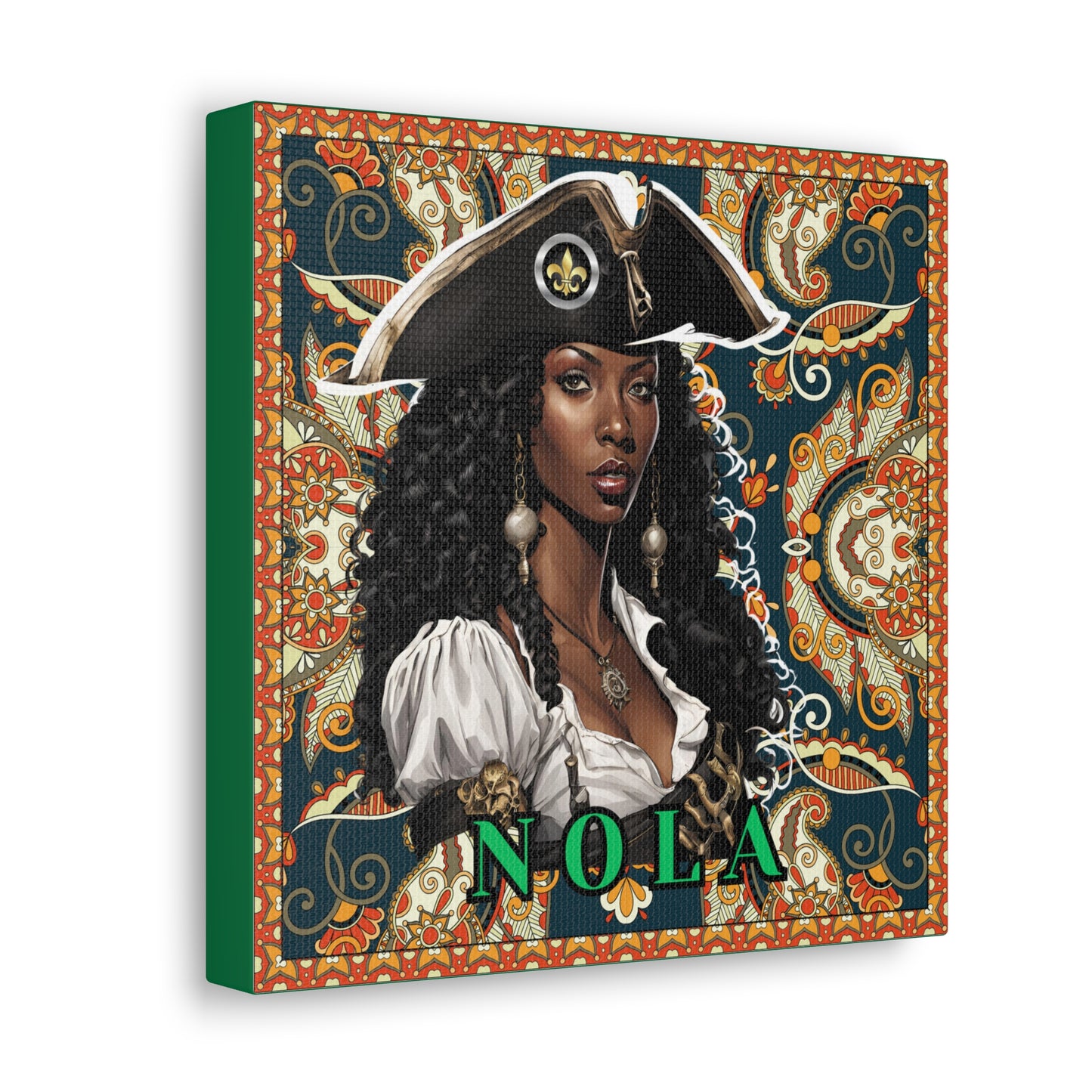 "Olde NOLA Pirate Series-Angeline" Canvas Gallery Wraps