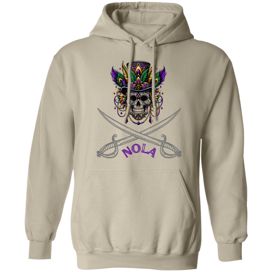 "Voodoo Pirate" - Unisex Pullover Hoodie