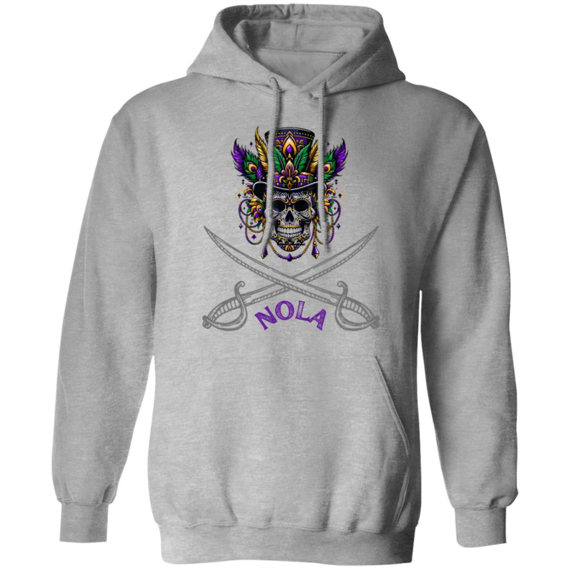 "Voodoo Pirate" - Unisex Pullover Hoodie