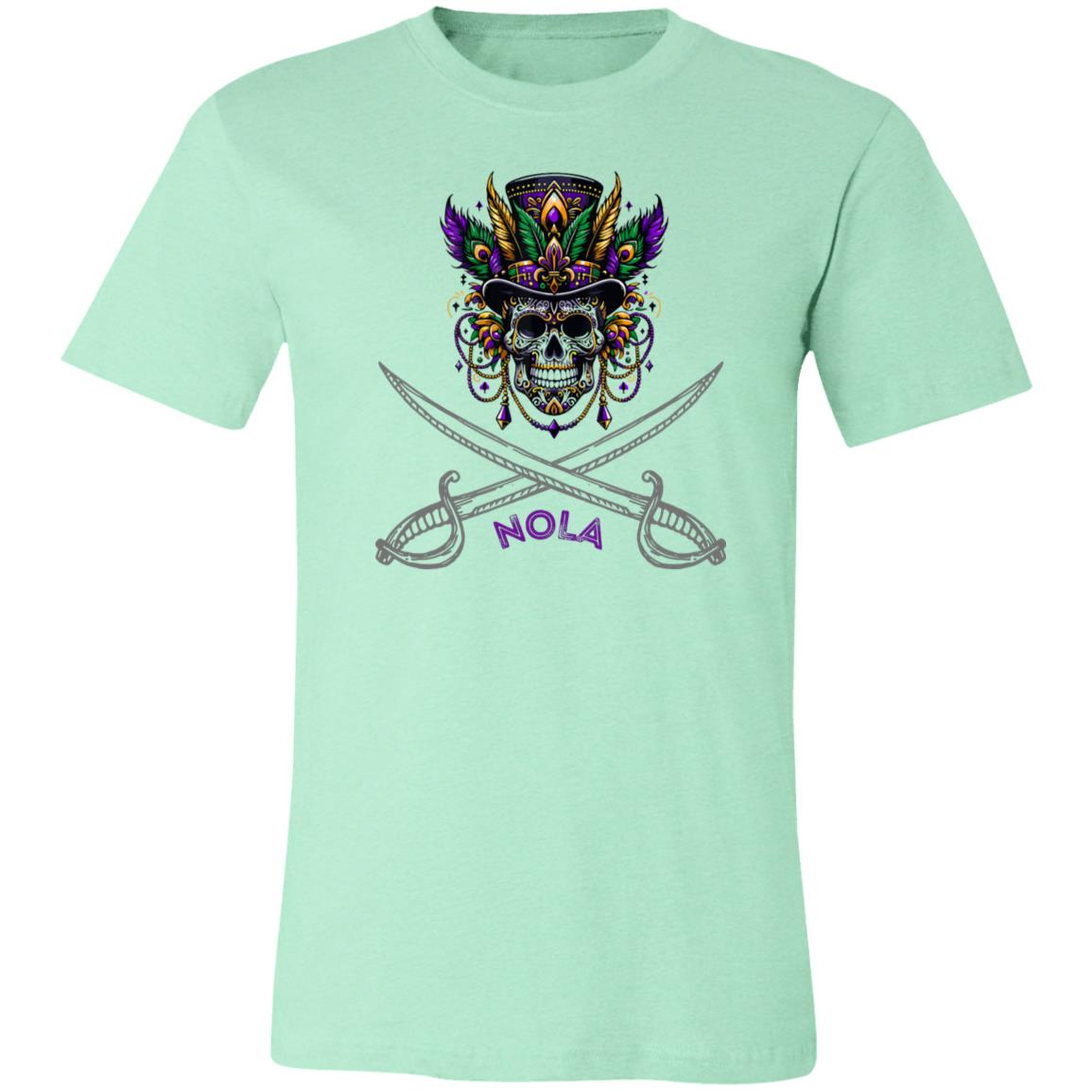 "NOLA Voodoo Pirate" Unisex Jersey T-Shirt